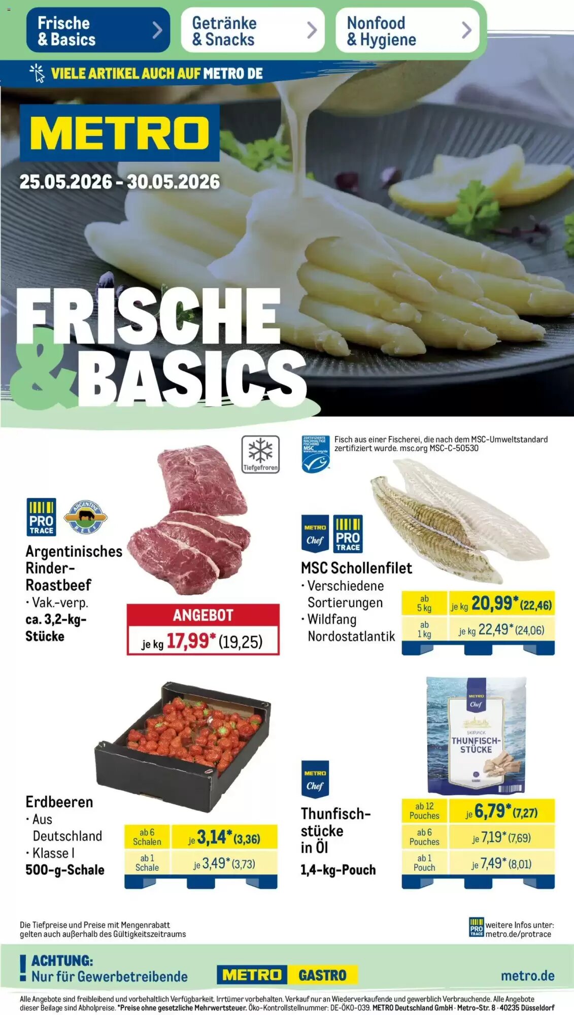 METRO Prospekt (ab 25.05.2026) zum Blättern - Seite 1