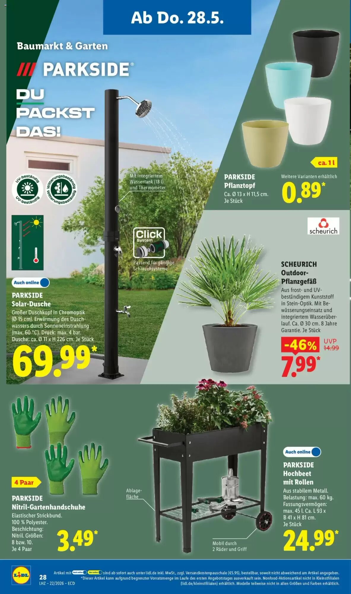 Lidl Prospekt (ab 26.05.2026) zum Blättern - Seite 22