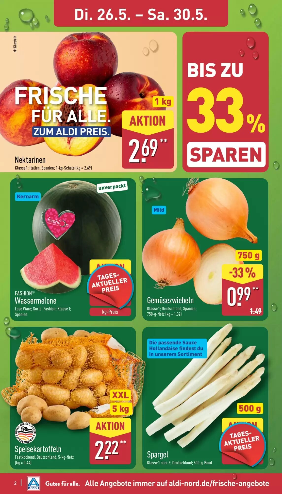 Aldi Nord Prospekt (ab 26.05.2026) zum Blättern - Seite 2