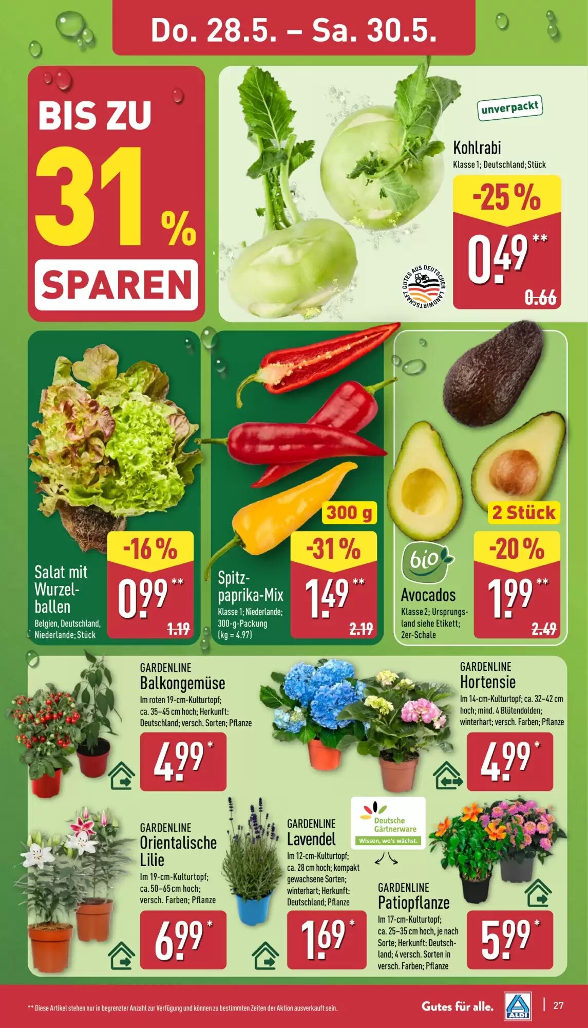 Aldi Nord Prospekt (ab 26.05.2026) zum Blättern - Seite 27