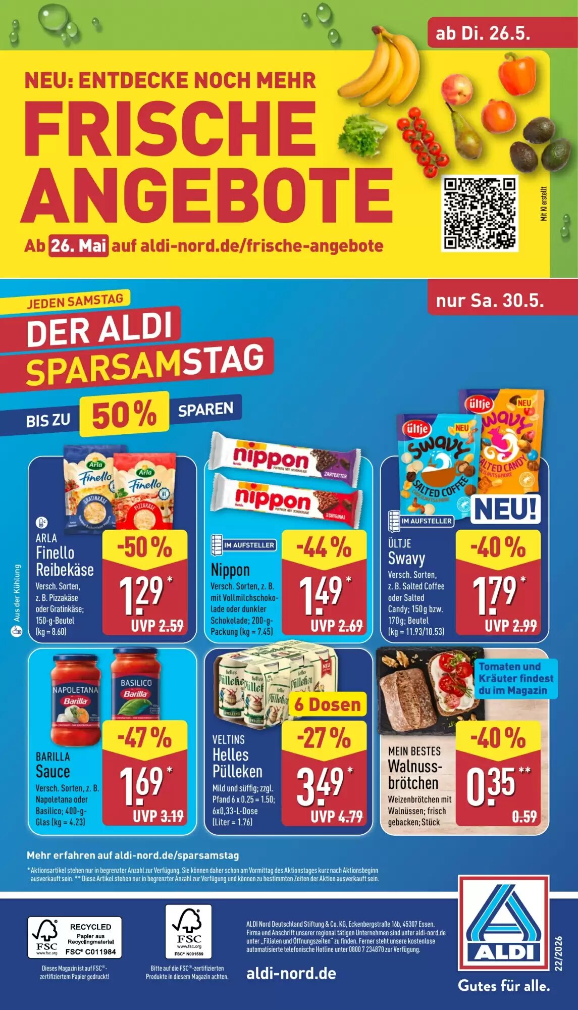 Aldi Nord Prospekt (ab 26.05.2026) zum Blättern - Seite 32
