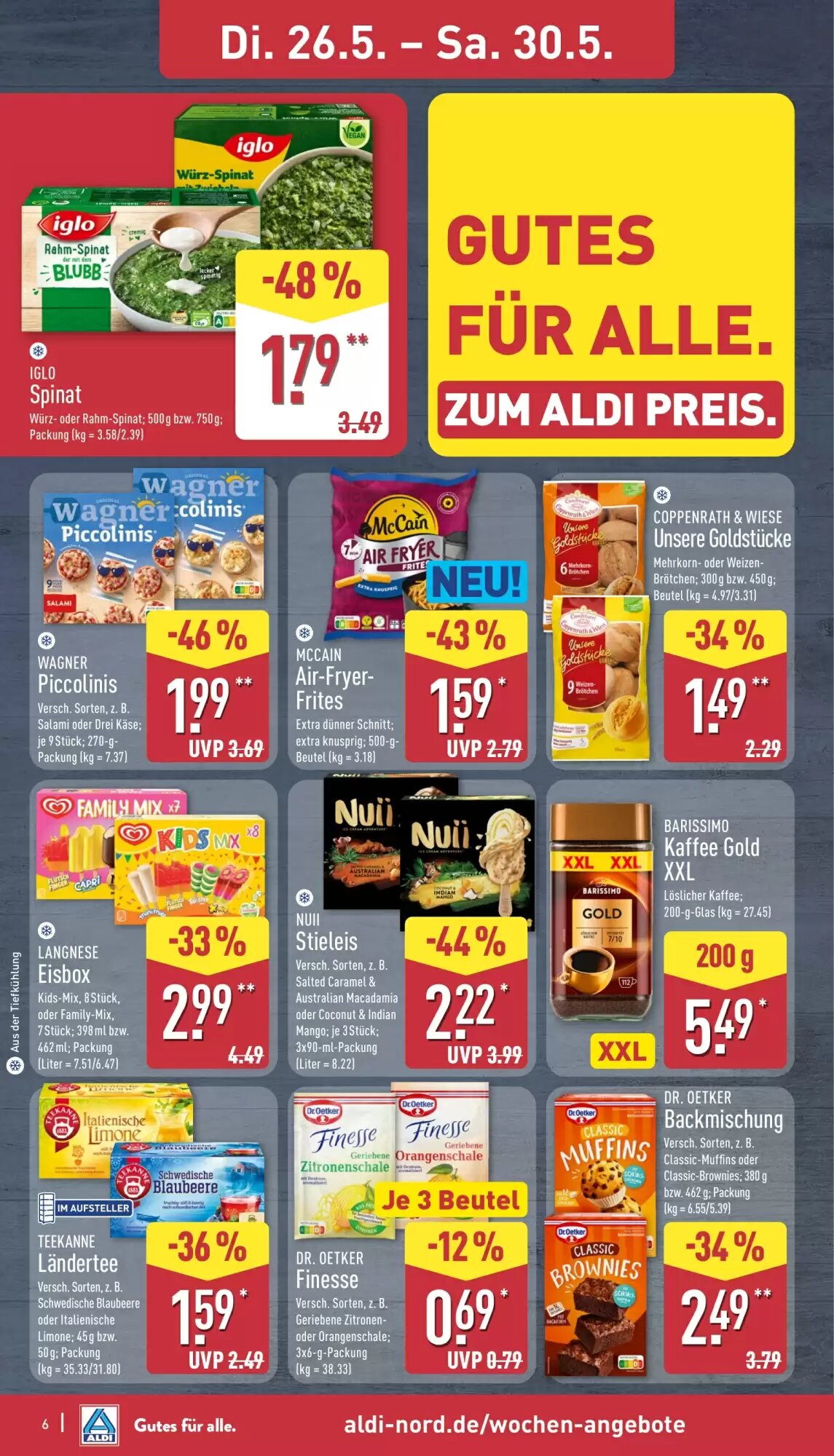 Aldi Nord Prospekt (ab 26.05.2026) zum Blättern - Seite 6