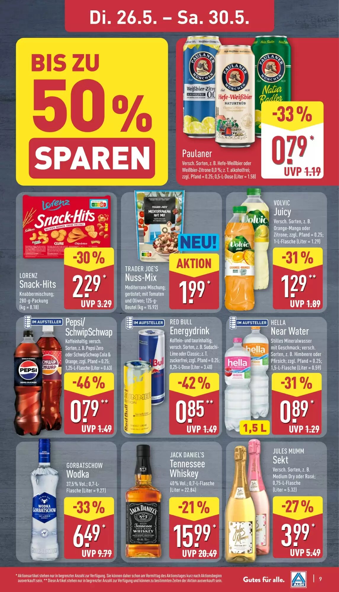 Aldi Nord Prospekt (ab 26.05.2026) zum Blättern - Seite 9