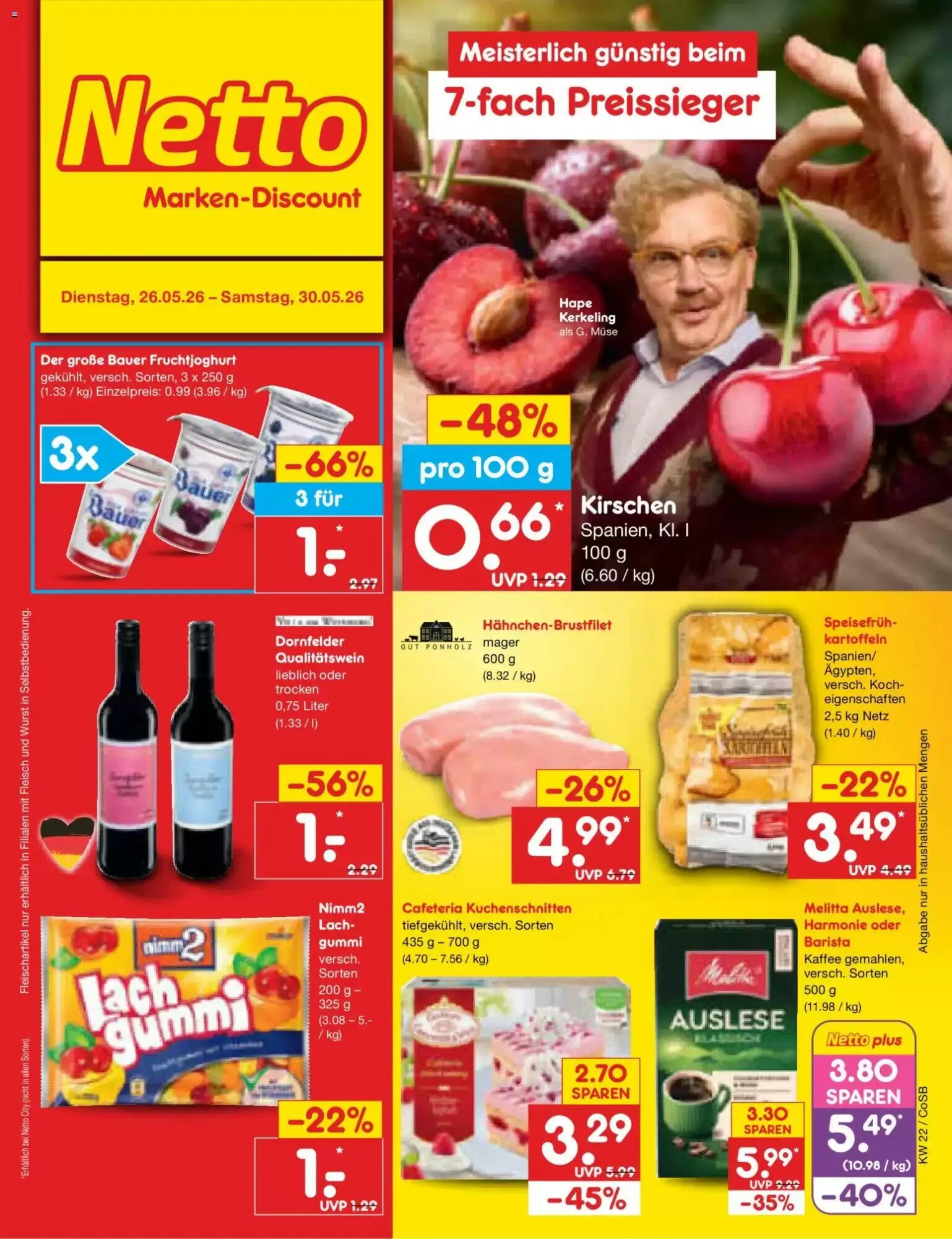 Netto Marken-Discount Prospekt (ab 26.05.2026) zum Blättern - Seite 1