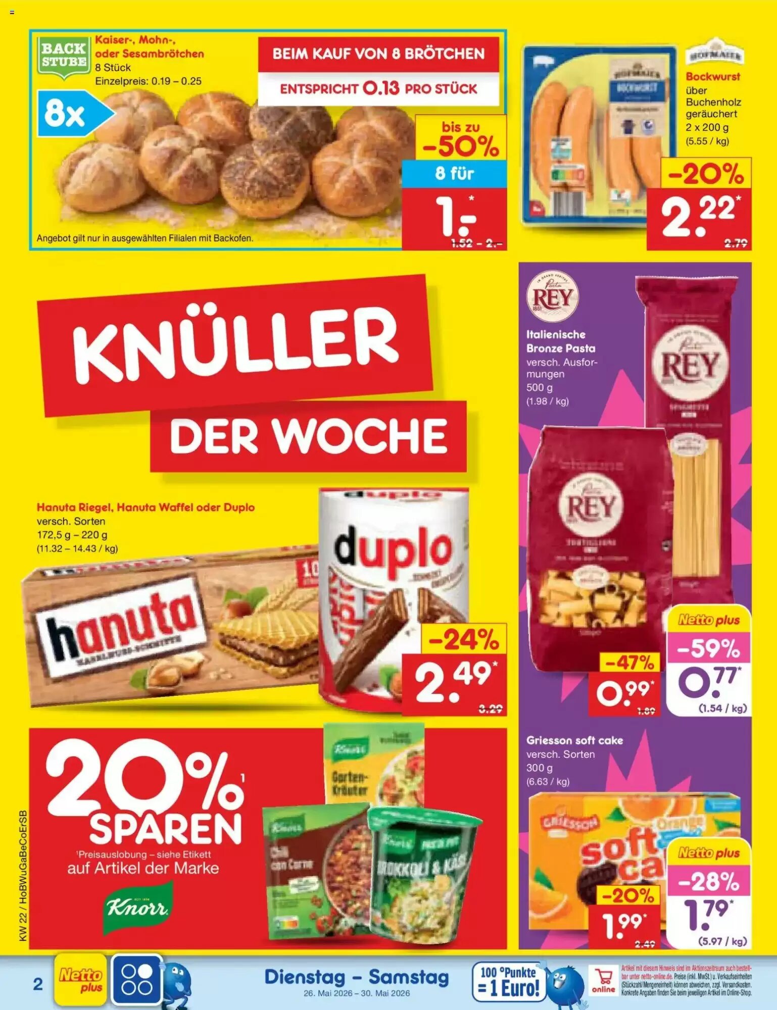 Netto Marken-Discount Prospekt (ab 26.05.2026) zum Blättern - Seite 2