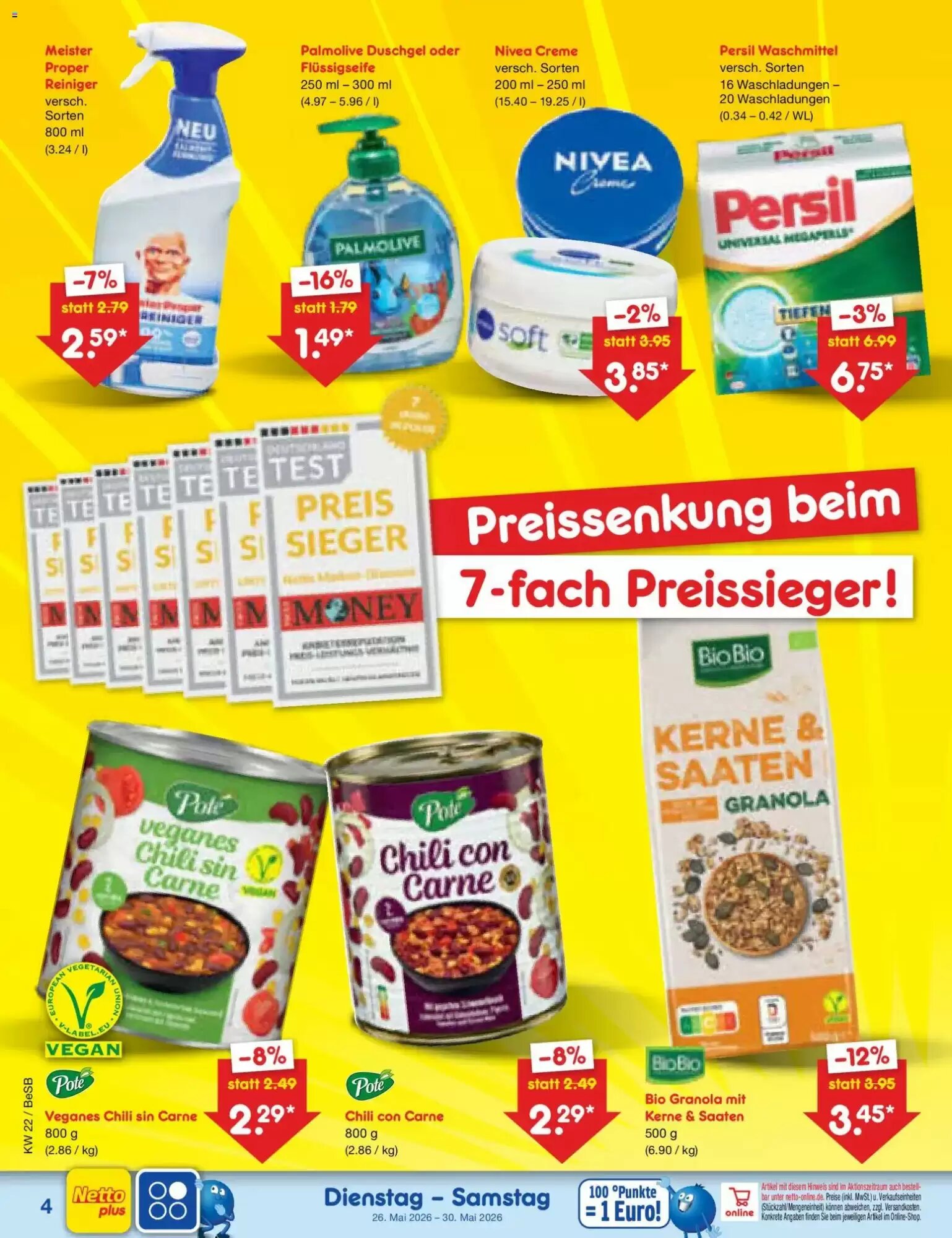 Netto Marken-Discount Prospekt (ab 26.05.2026) zum Blättern - Seite 4