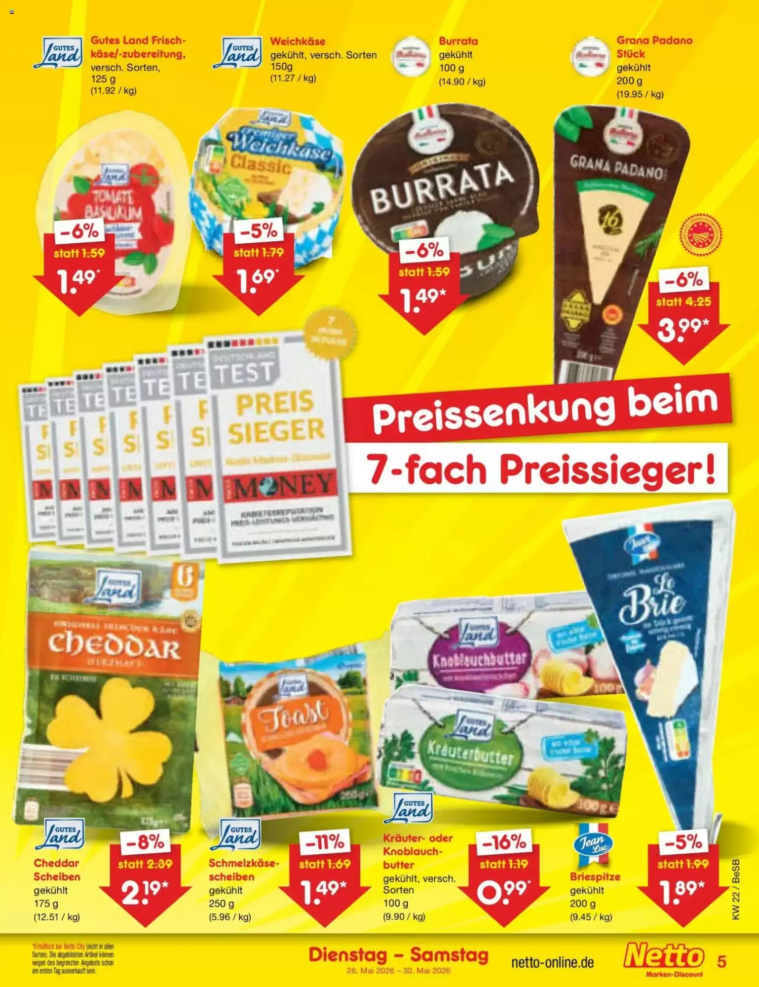 Netto Marken-Discount Prospekt (ab 26.05.2026) zum Blättern - Seite 5