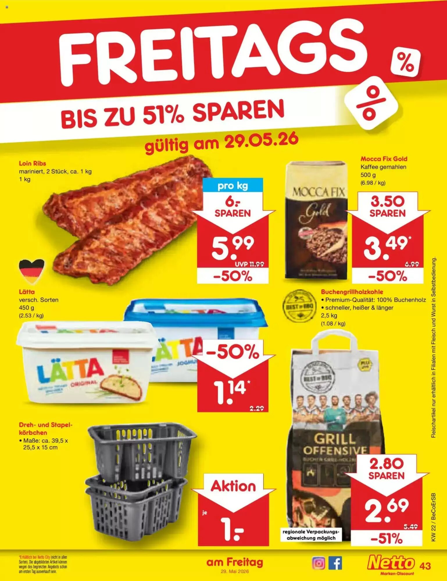 Netto Marken-Discount Prospekt (ab 26.05.2026) zum Blättern - Seite 51