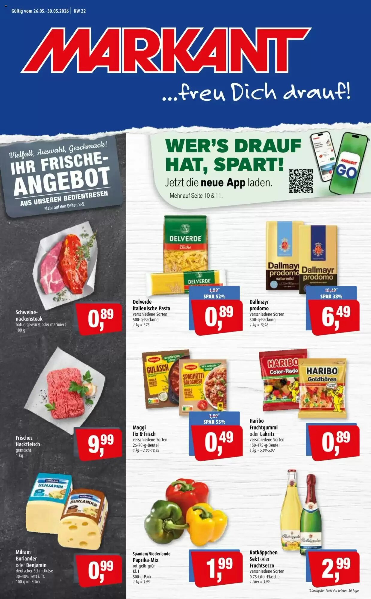 Markant Prospekt (ab 26.05.2026) zum Blättern - Seite 1