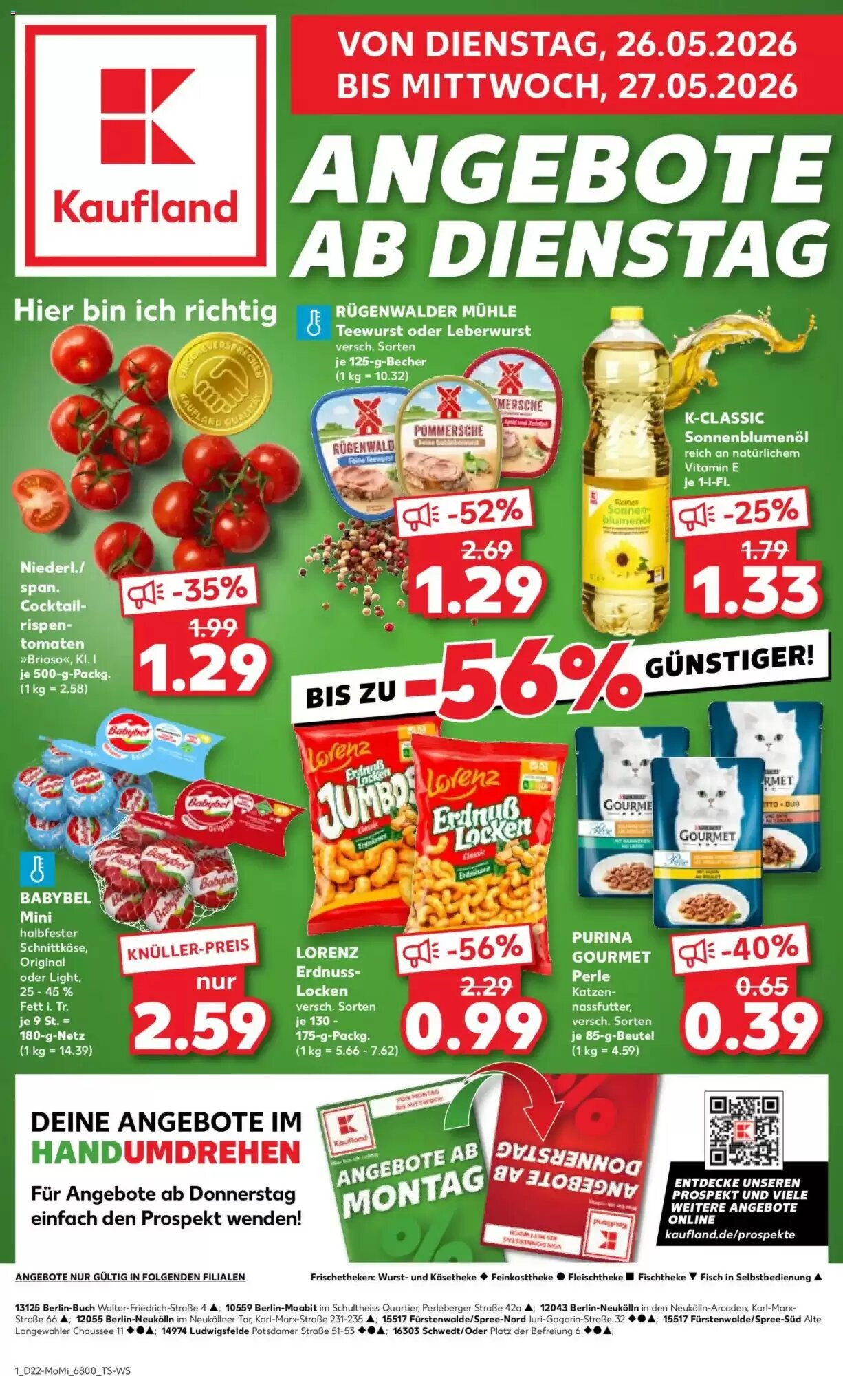 Kaufland Prospekt (ab 26.05.2026) zum Blättern - Seite 1