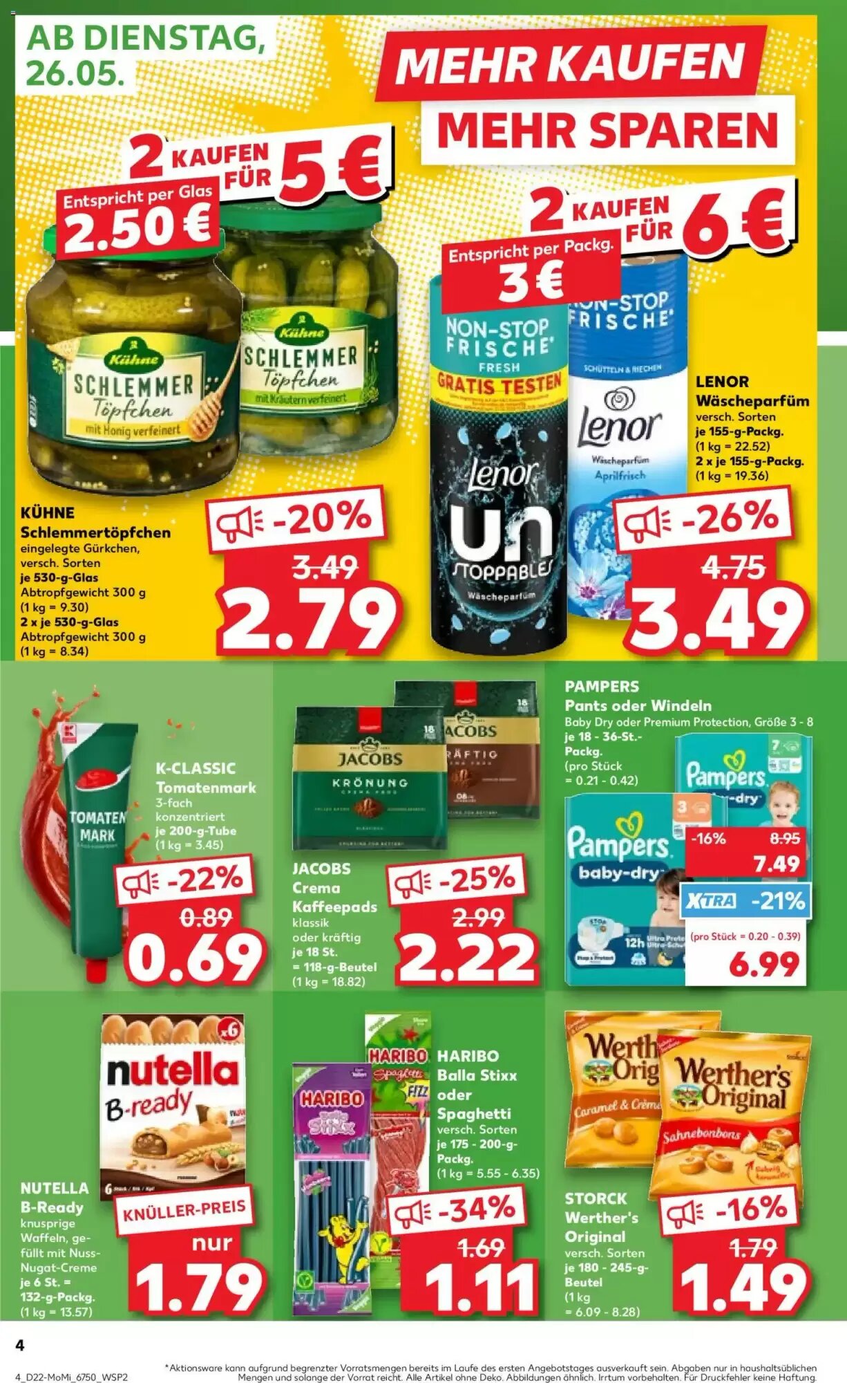 Kaufland Prospekt (ab 26.05.2026) zum Blättern - Seite 4