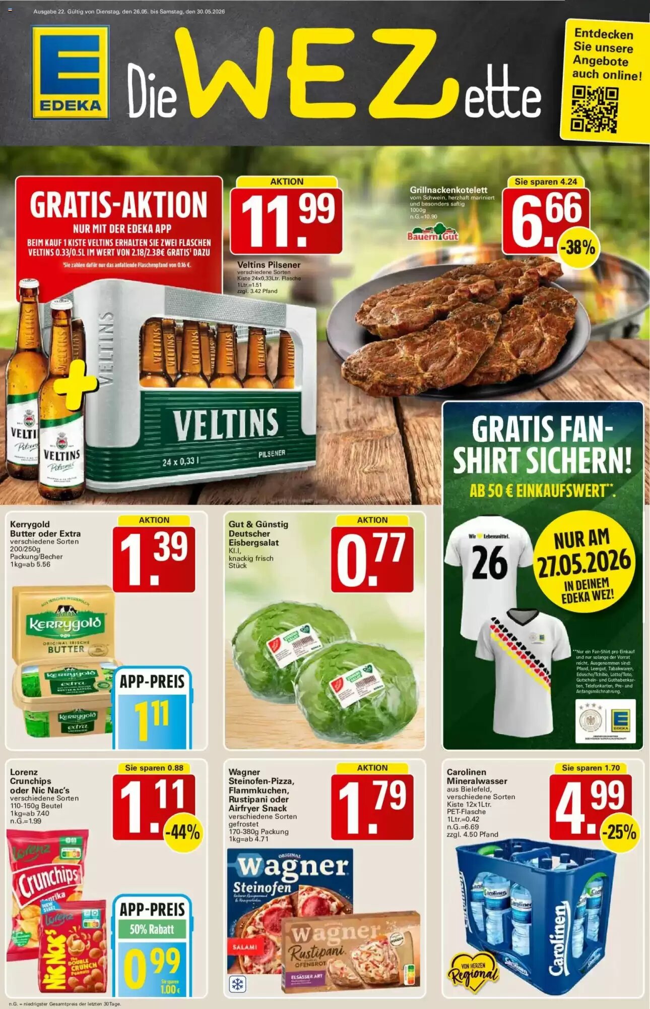 WEZ Prospekt (ab 26.05.2026) zum Blättern - Seite 1