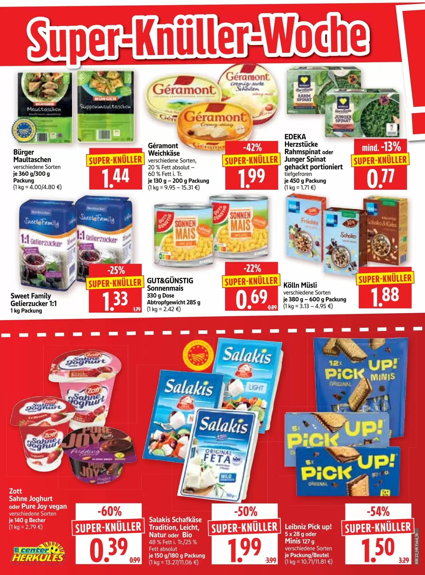 Edeka Herkules Prospekt (ab 26.05.2026) zum Blättern - Seite 16
