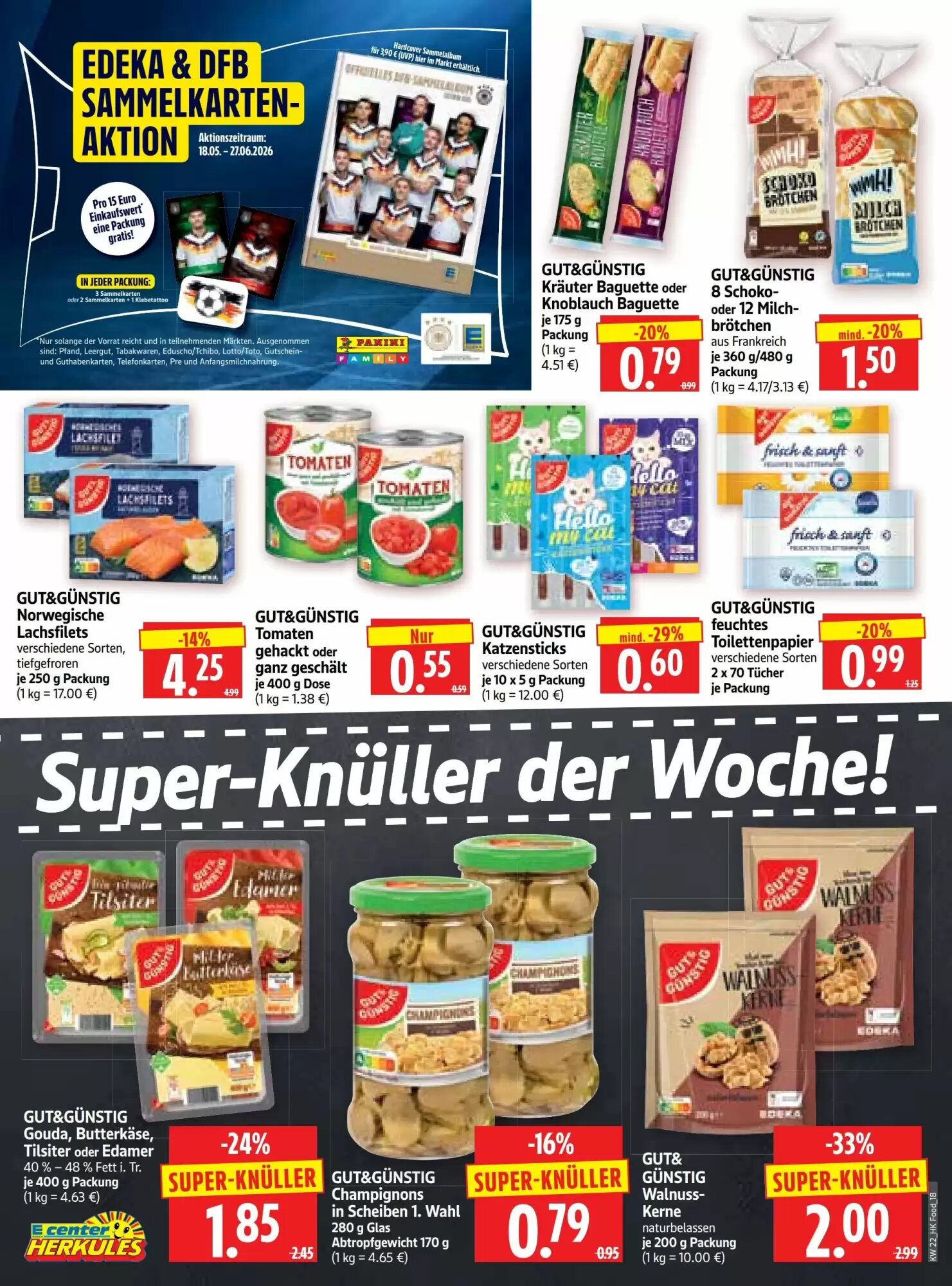 Edeka Herkules Prospekt (ab 26.05.2026) zum Blättern - Seite 18
