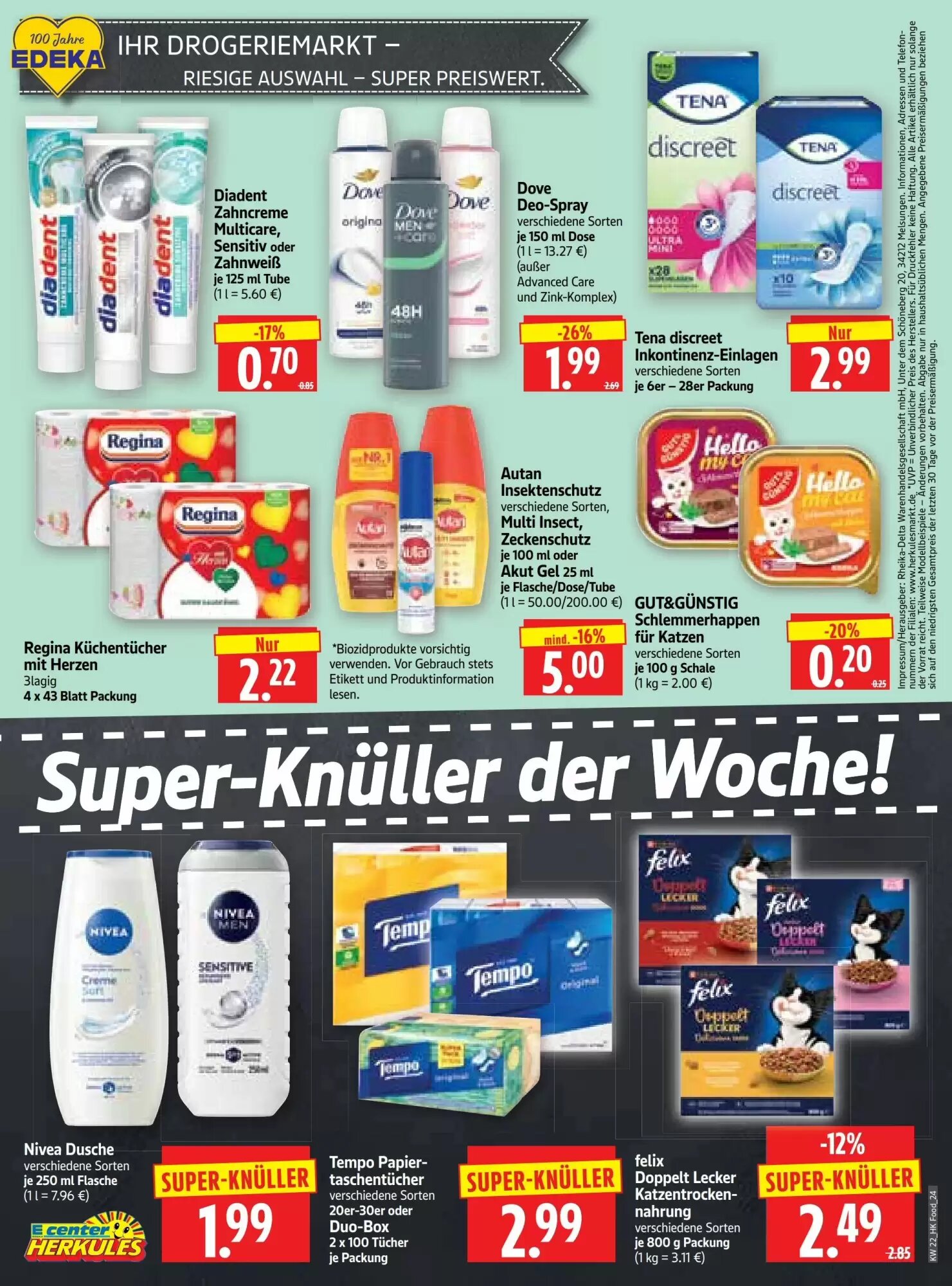 Edeka Herkules Prospekt (ab 26.05.2026) zum Blättern - Seite 24