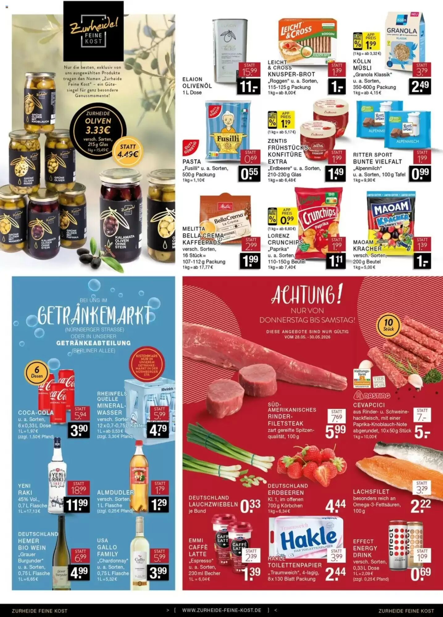 Edeka Zurheide Prospekt (ab 26.05.2026) zum Blättern - Seite 8