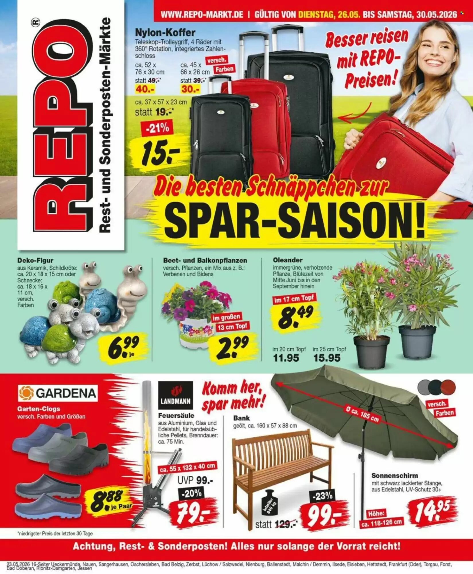 Repo Markt Prospekt (ab 26.05.2026) zum Blättern - Seite 1