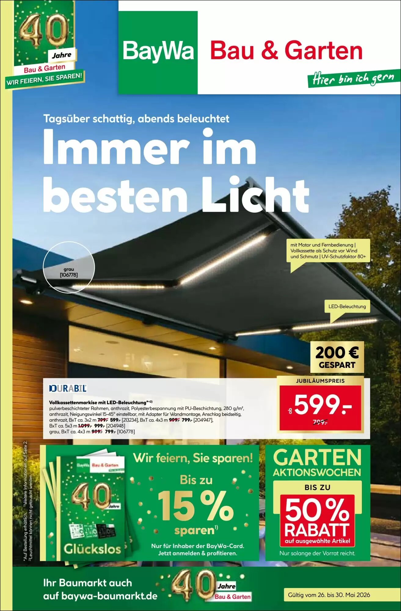 BayWa Prospekt (ab 26.05.2026) zum Blättern - Seite 1
