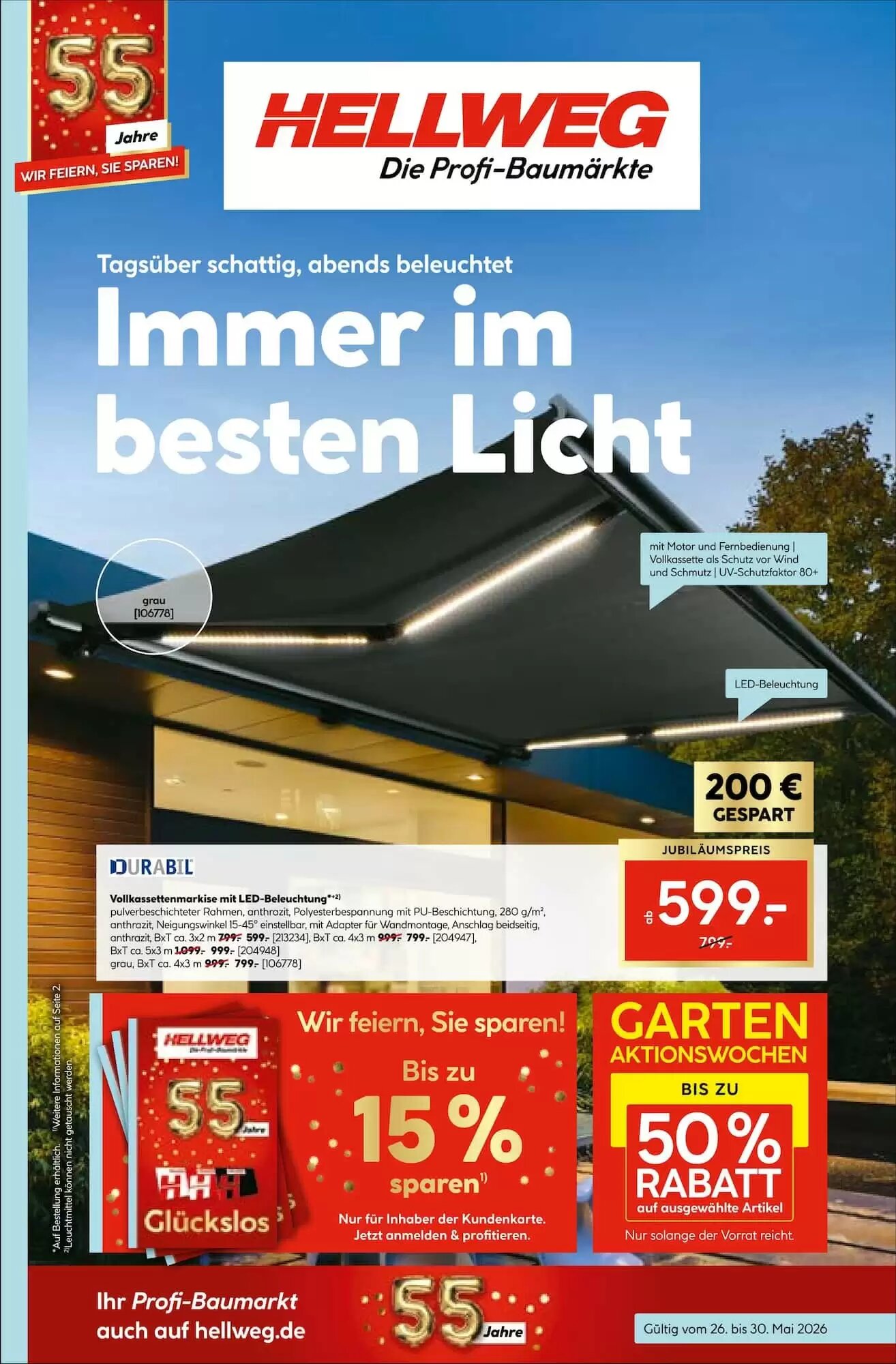 Hellweg Prospekt (ab 26.05.2026) zum Blättern - Seite 1
