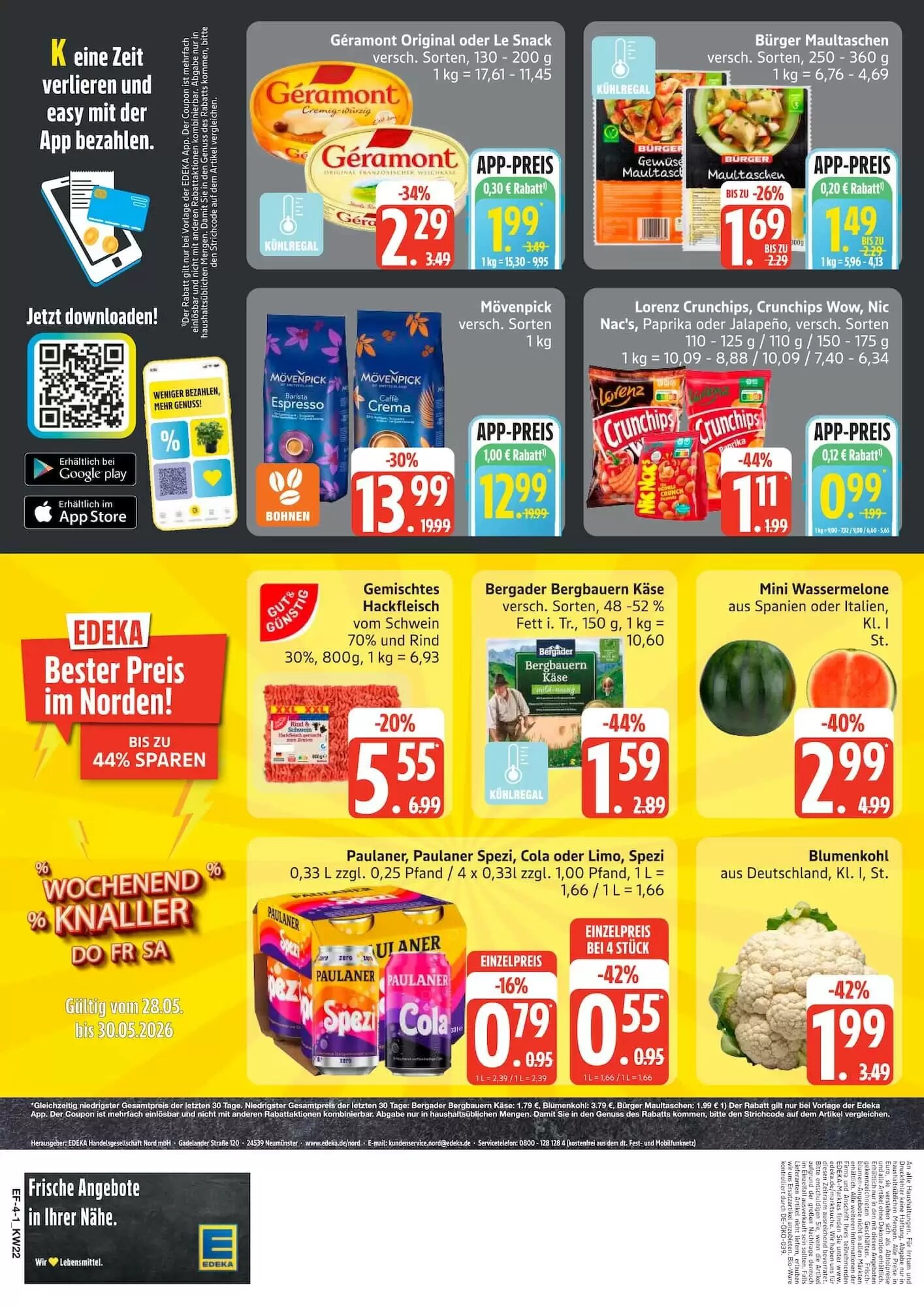 Edeka Frischemarkt Prospekt (ab 26.05.2026) zum Blättern - Seite 4
