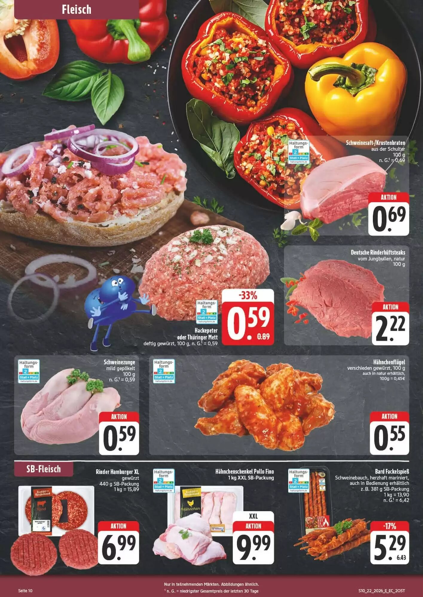 Edeka Aktiv Markt Prospekt (ab 26.05.2026) zum Blättern - Seite 10