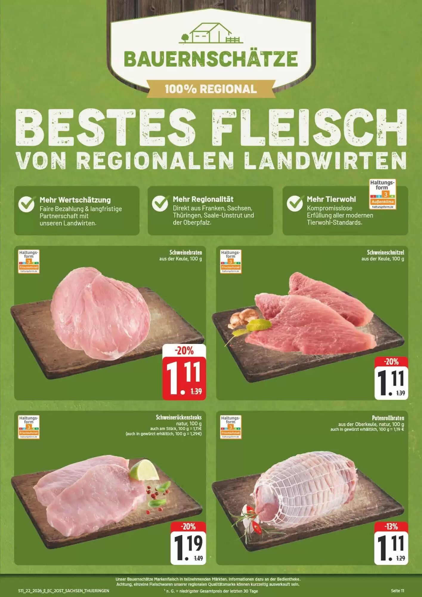 Edeka Aktiv Markt Prospekt (ab 26.05.2026) zum Blättern - Seite 11