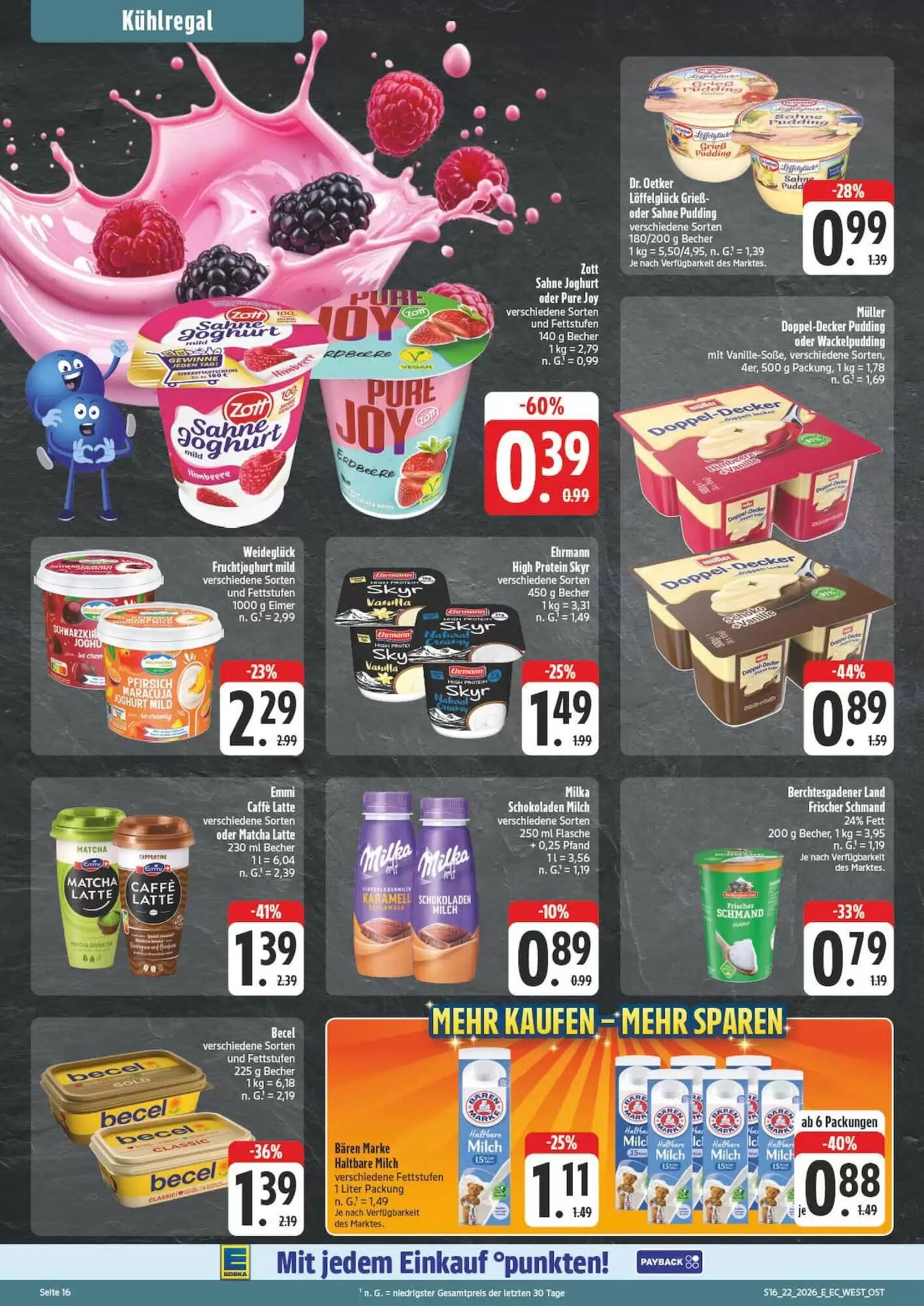 Edeka Aktiv Markt Prospekt (ab 26.05.2026) zum Blättern - Seite 16