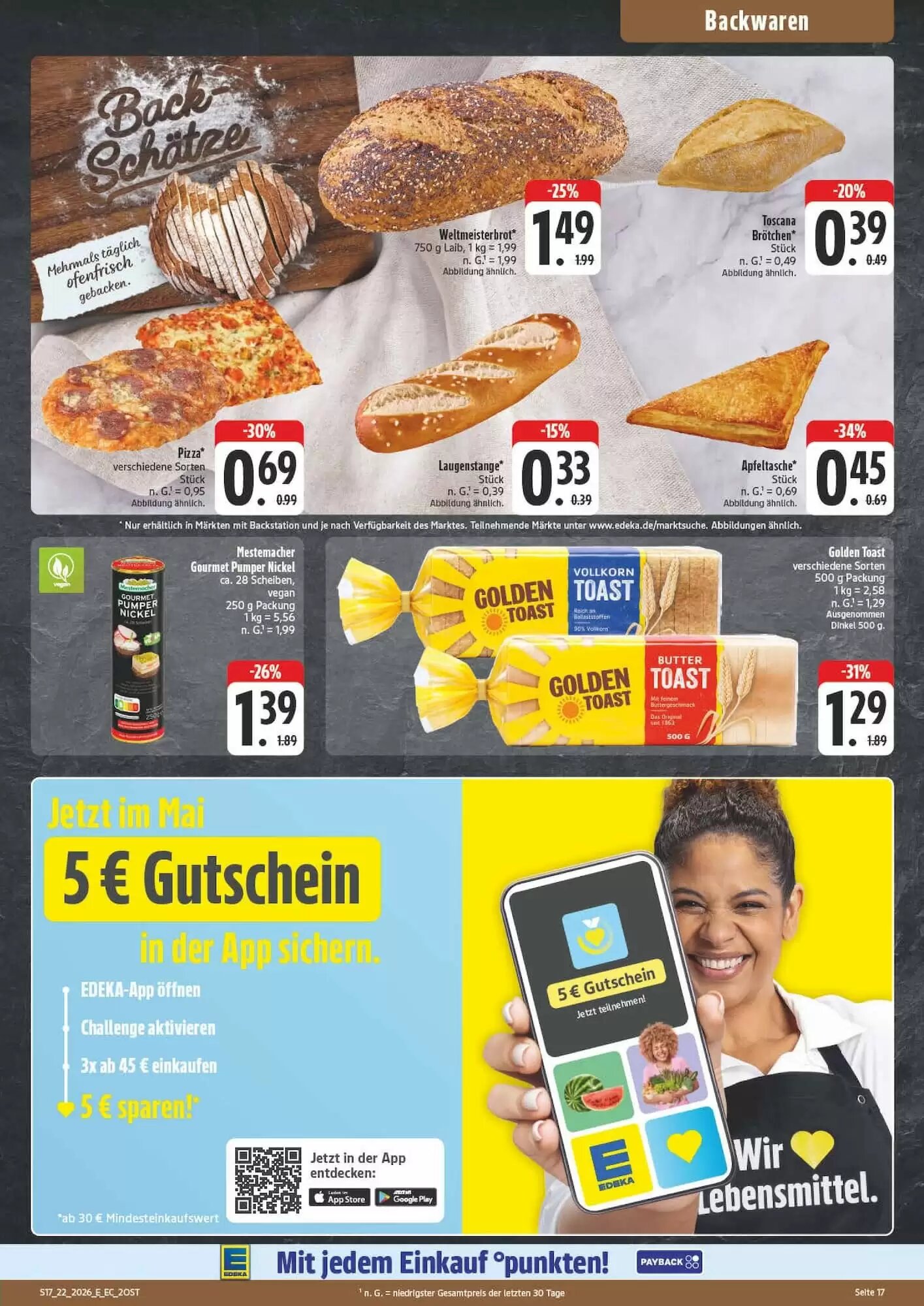 Edeka Aktiv Markt Prospekt (ab 26.05.2026) zum Blättern - Seite 17
