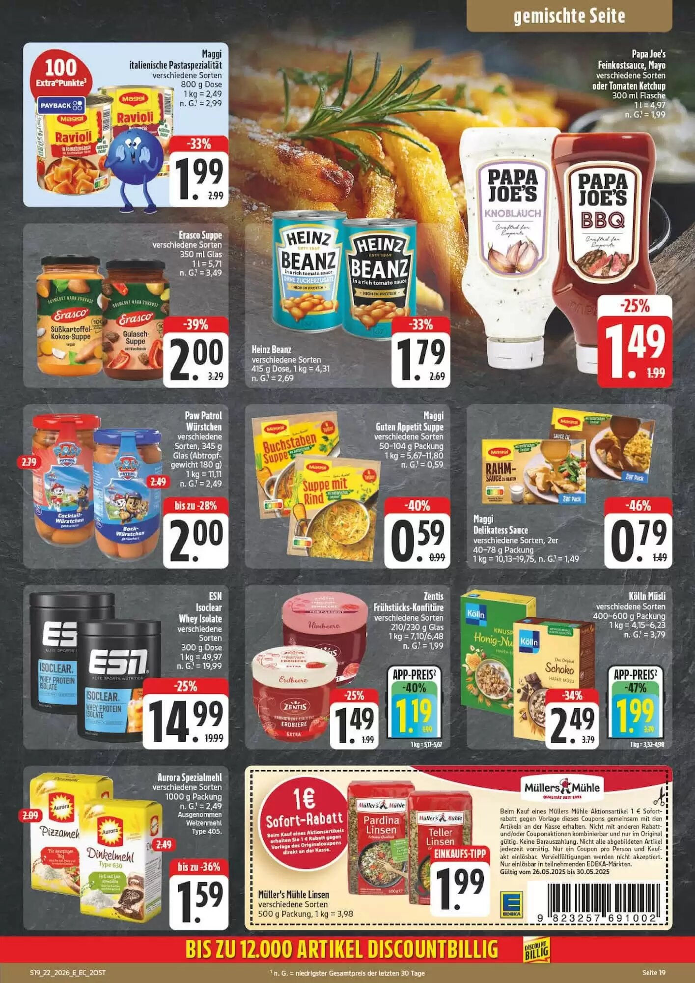 Edeka Aktiv Markt Prospekt (ab 26.05.2026) zum Blättern - Seite 19