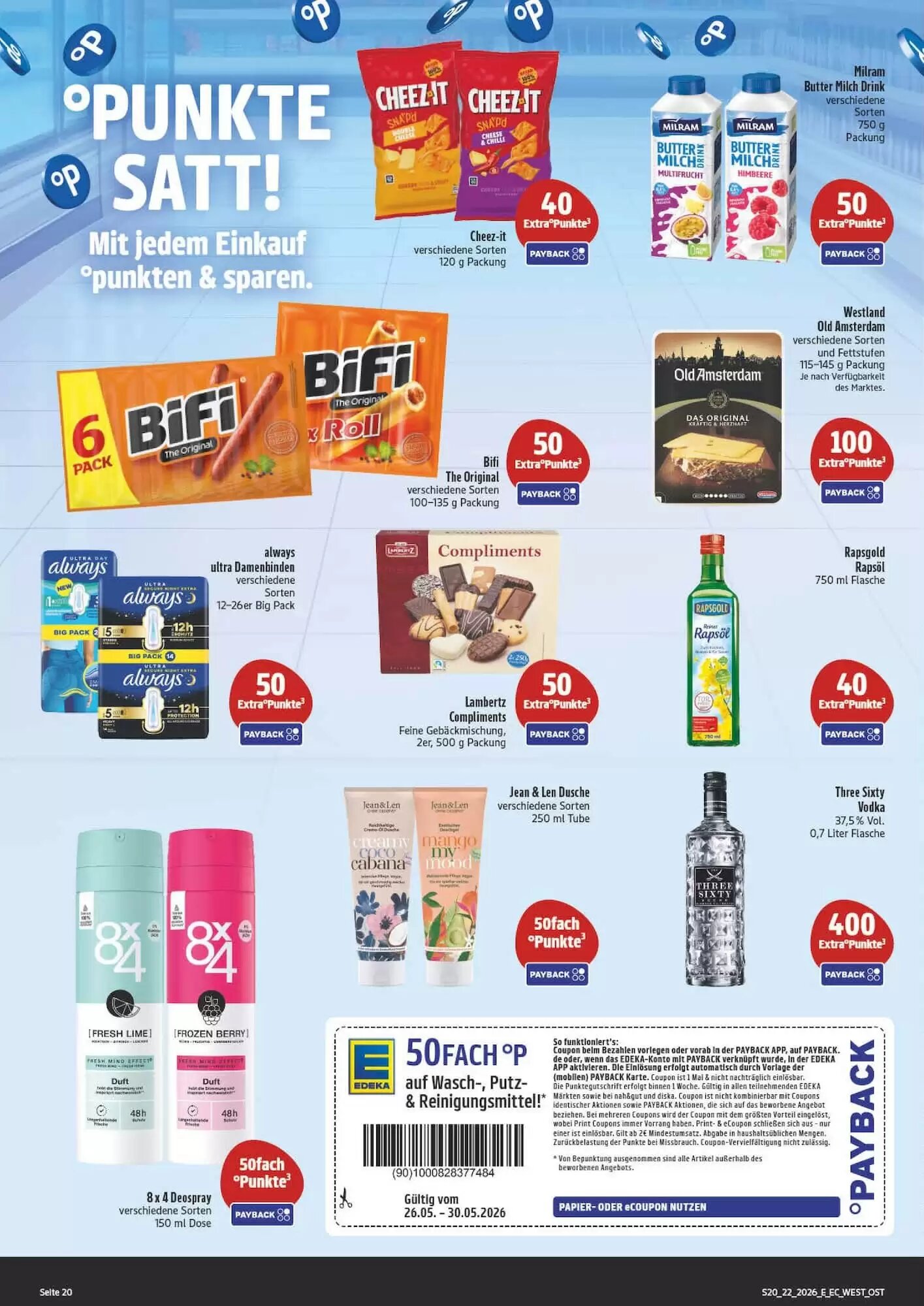Edeka Aktiv Markt Prospekt (ab 26.05.2026) zum Blättern - Seite 20
