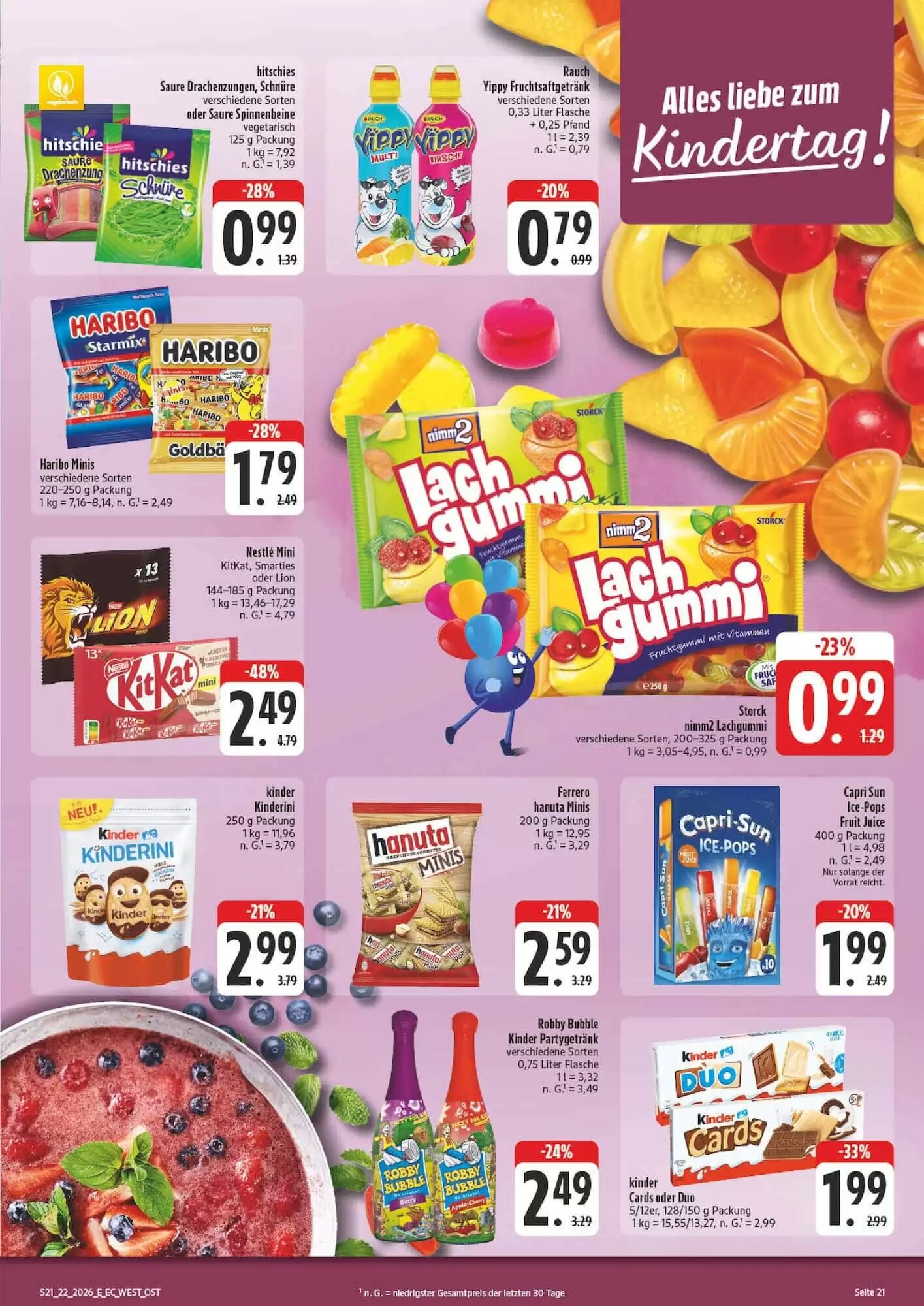 Edeka Aktiv Markt Prospekt (ab 26.05.2026) zum Blättern - Seite 21