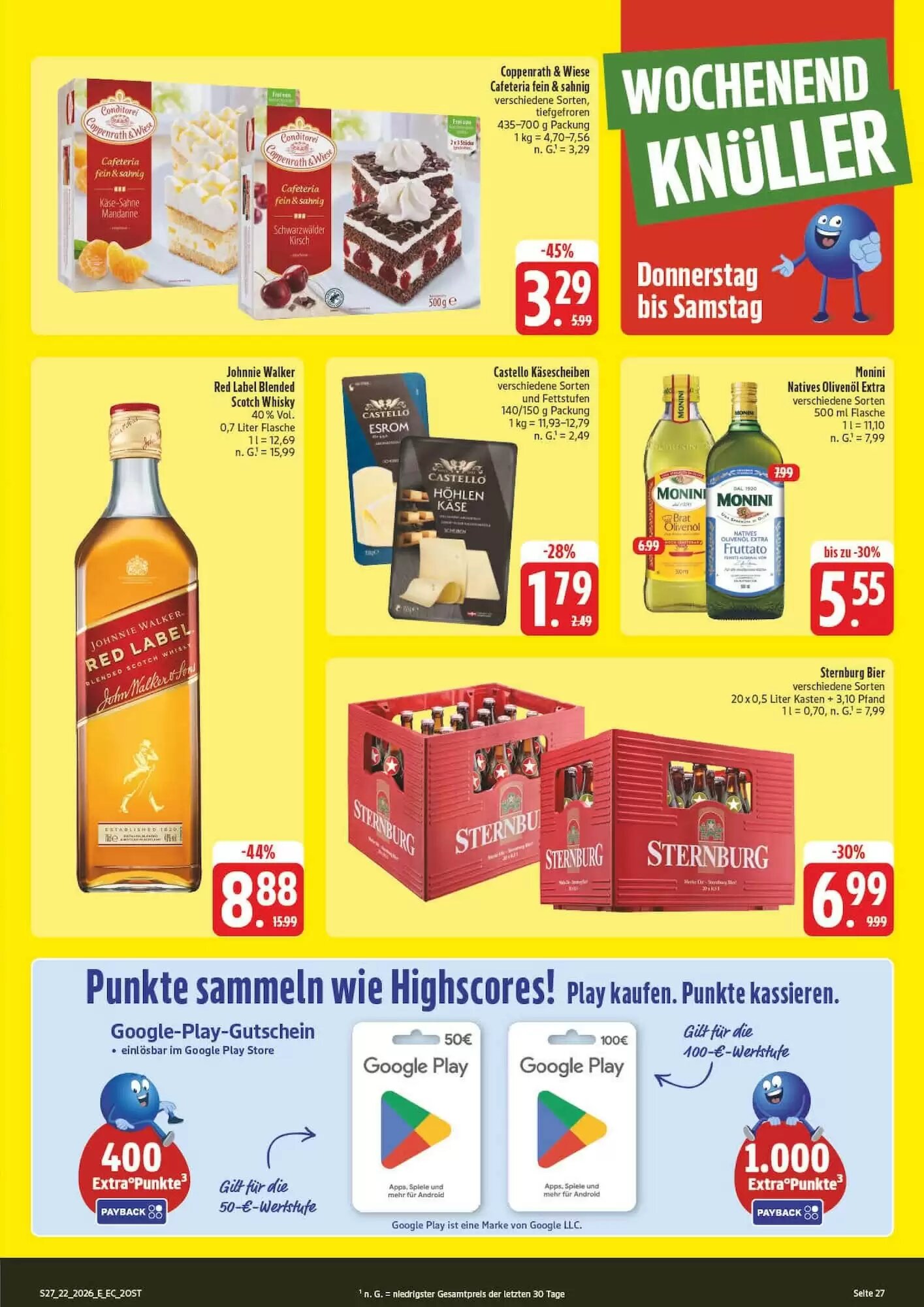Edeka Aktiv Markt Prospekt (ab 26.05.2026) zum Blättern - Seite 27