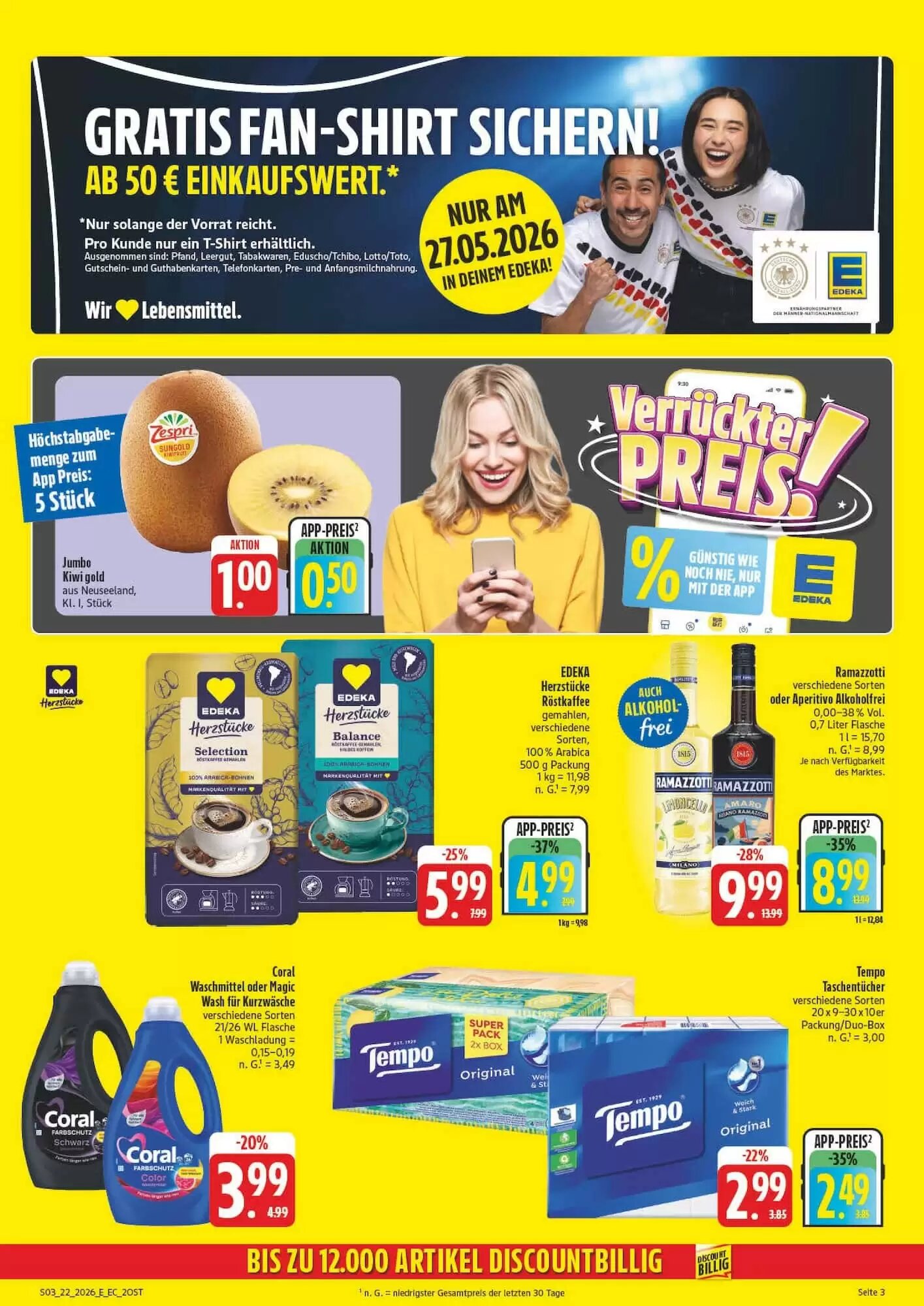 Edeka Aktiv Markt Prospekt (ab 26.05.2026) zum Blättern - Seite 3