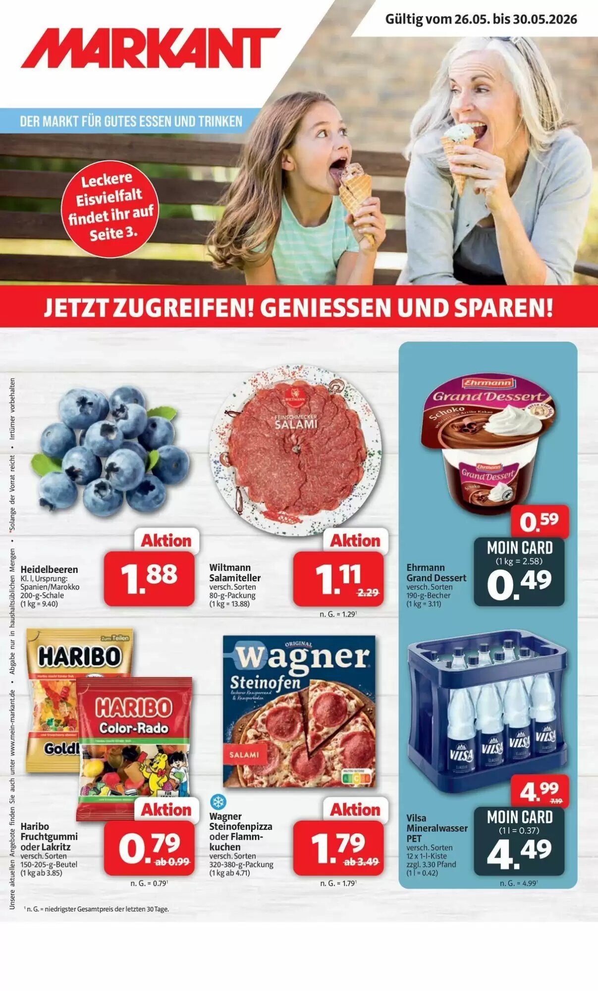 Markant Markt Prospekt (ab 26.05.2026) zum Blättern - Seite 1
