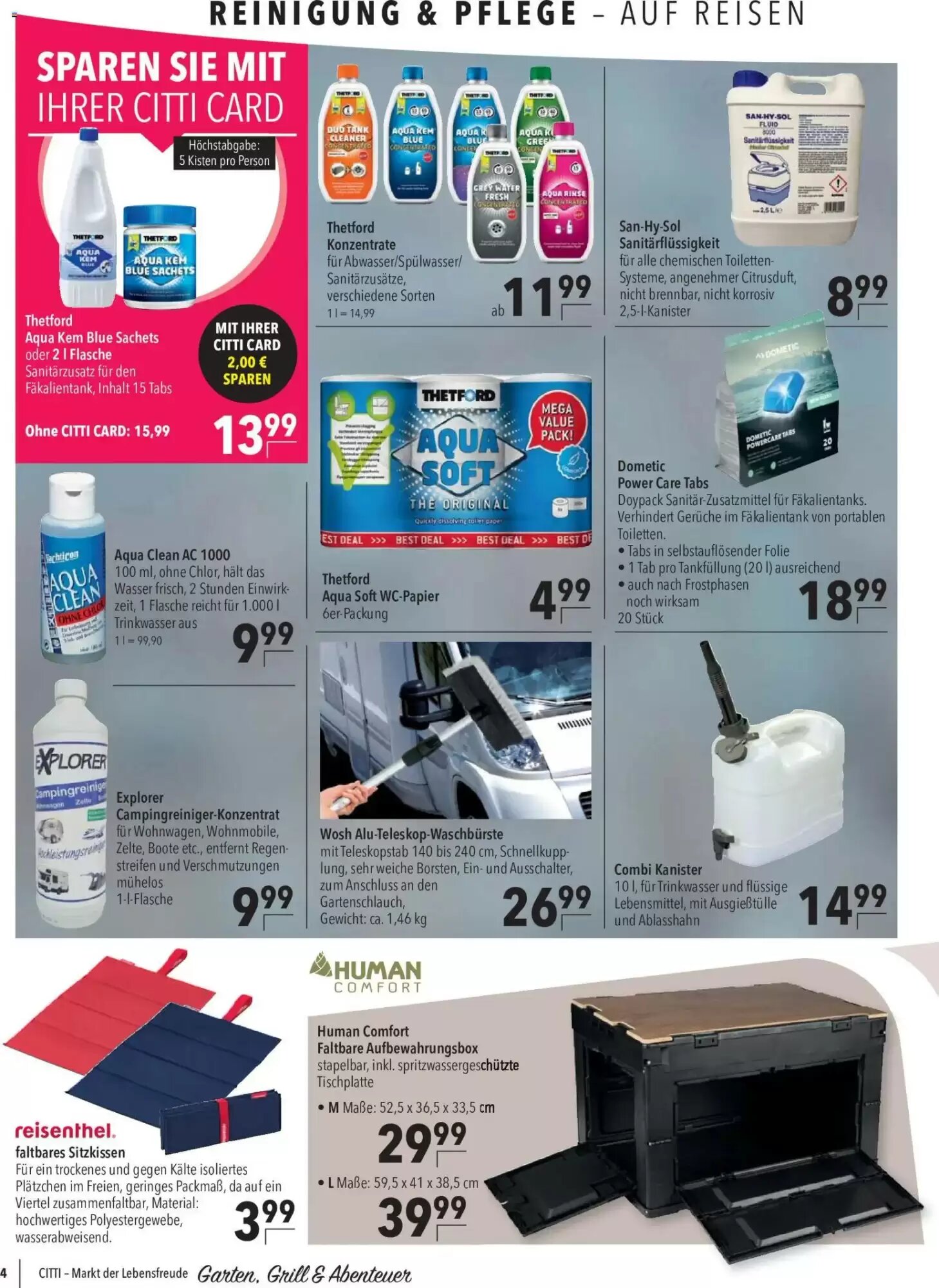 CITTI Markt Prospekt (ab 27.05.2026) zum Blättern - Seite 4