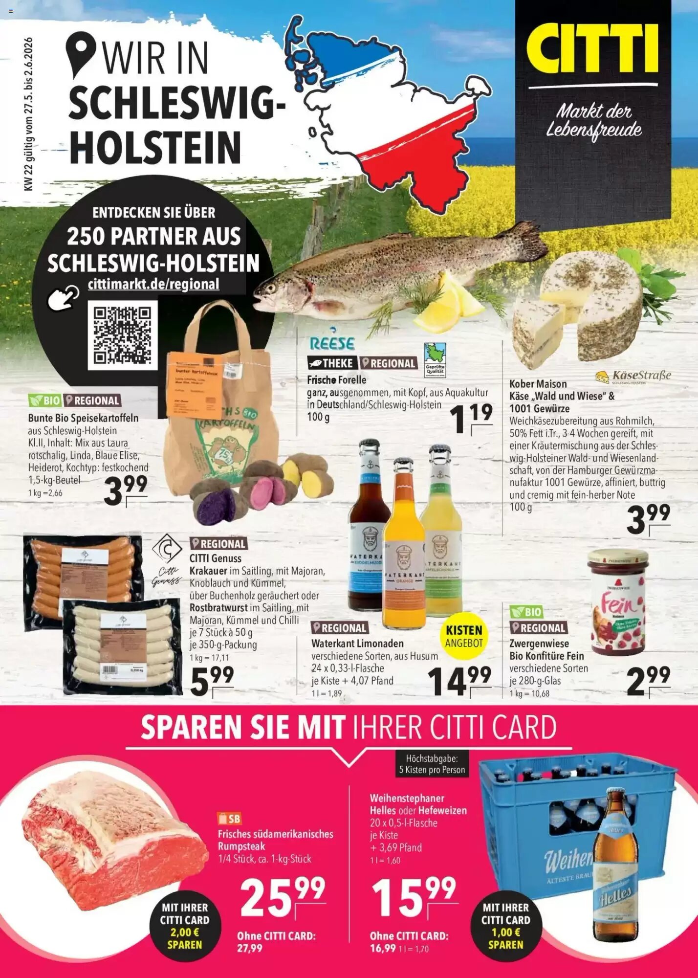 CITTI Markt Prospekt (ab 27.05.2026) zum Blättern - Seite 1