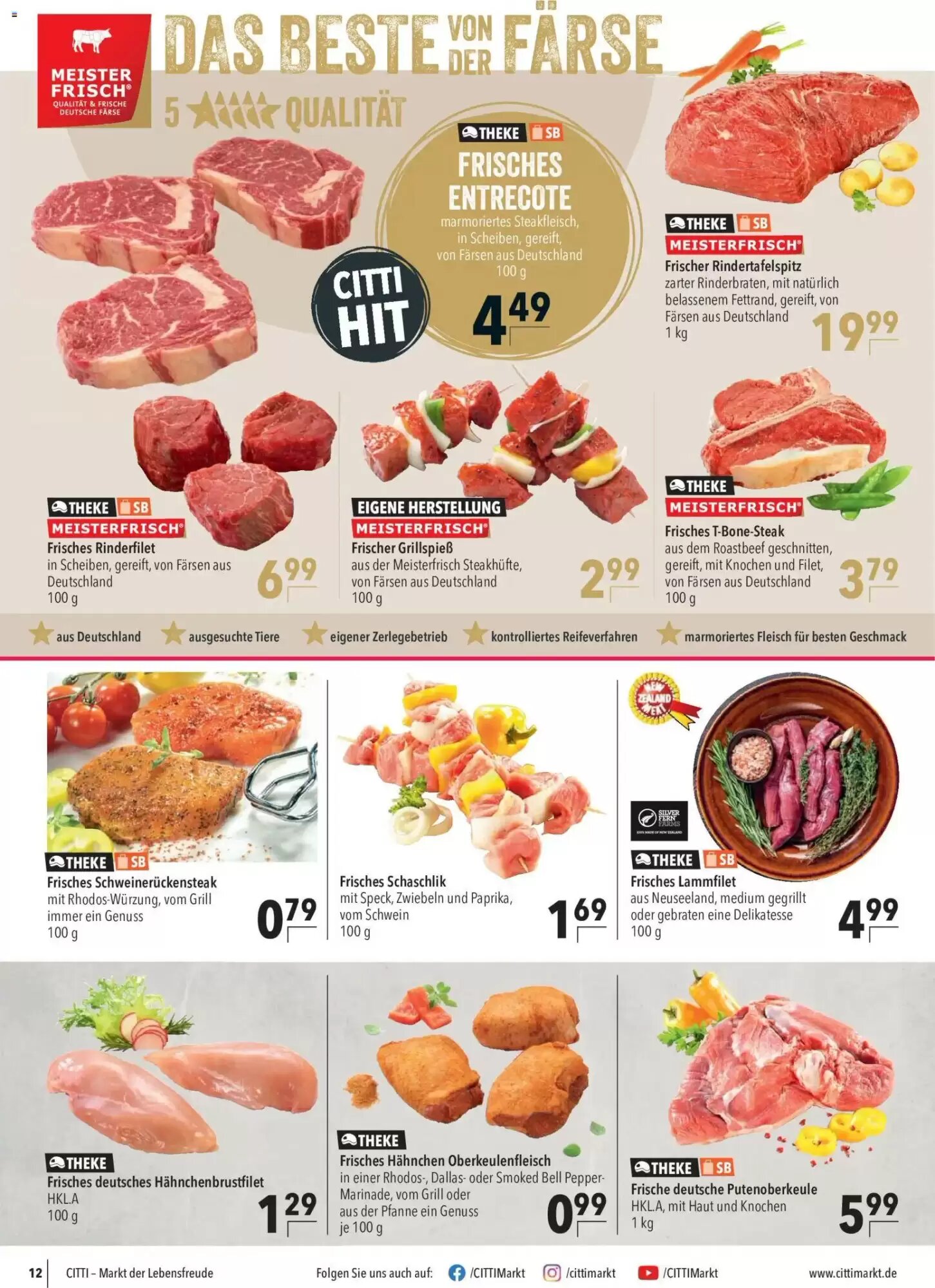 CITTI Markt Prospekt (ab 27.05.2026) zum Blättern - Seite 12