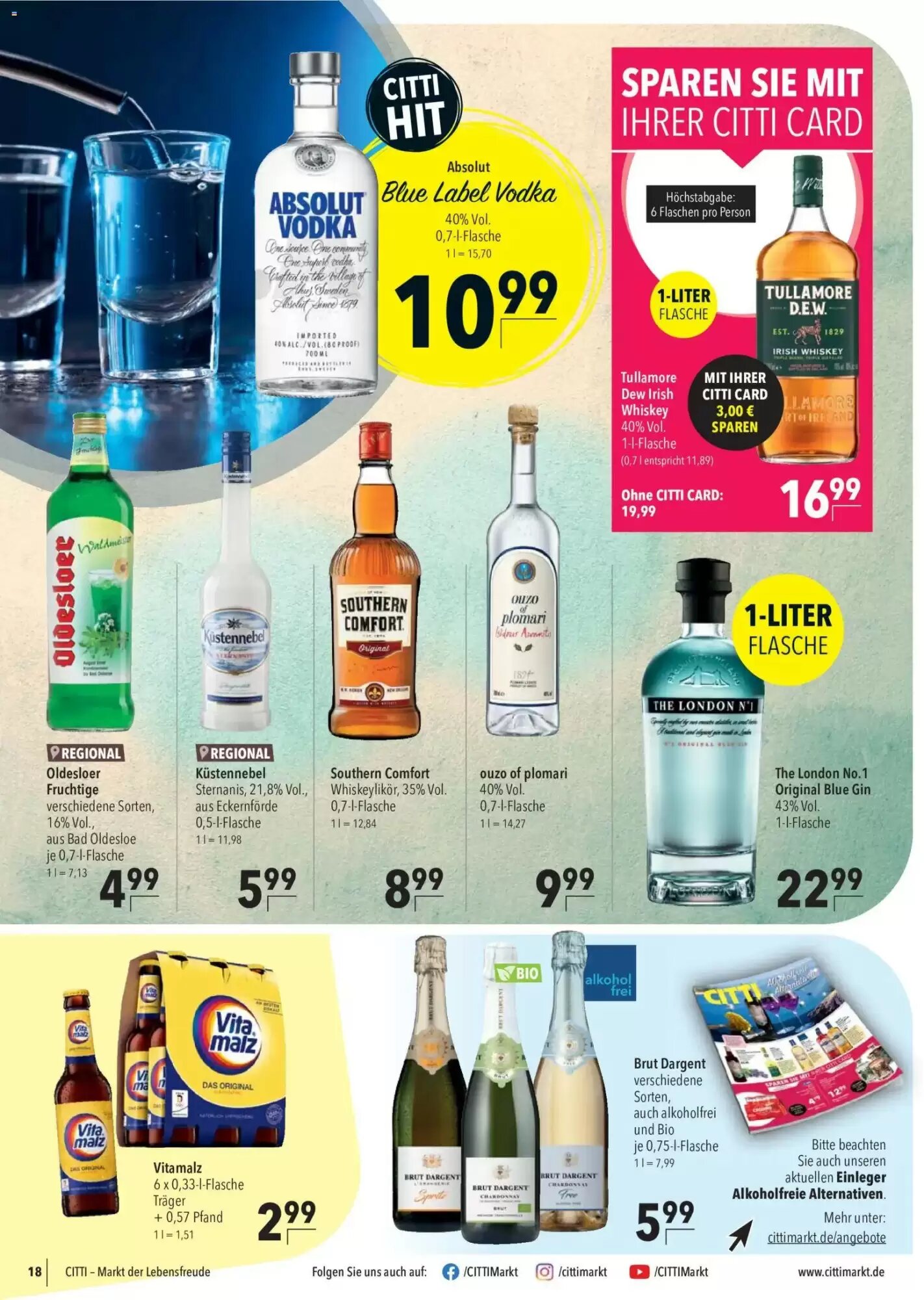 CITTI Markt Prospekt (ab 27.05.2026) zum Blättern - Seite 18