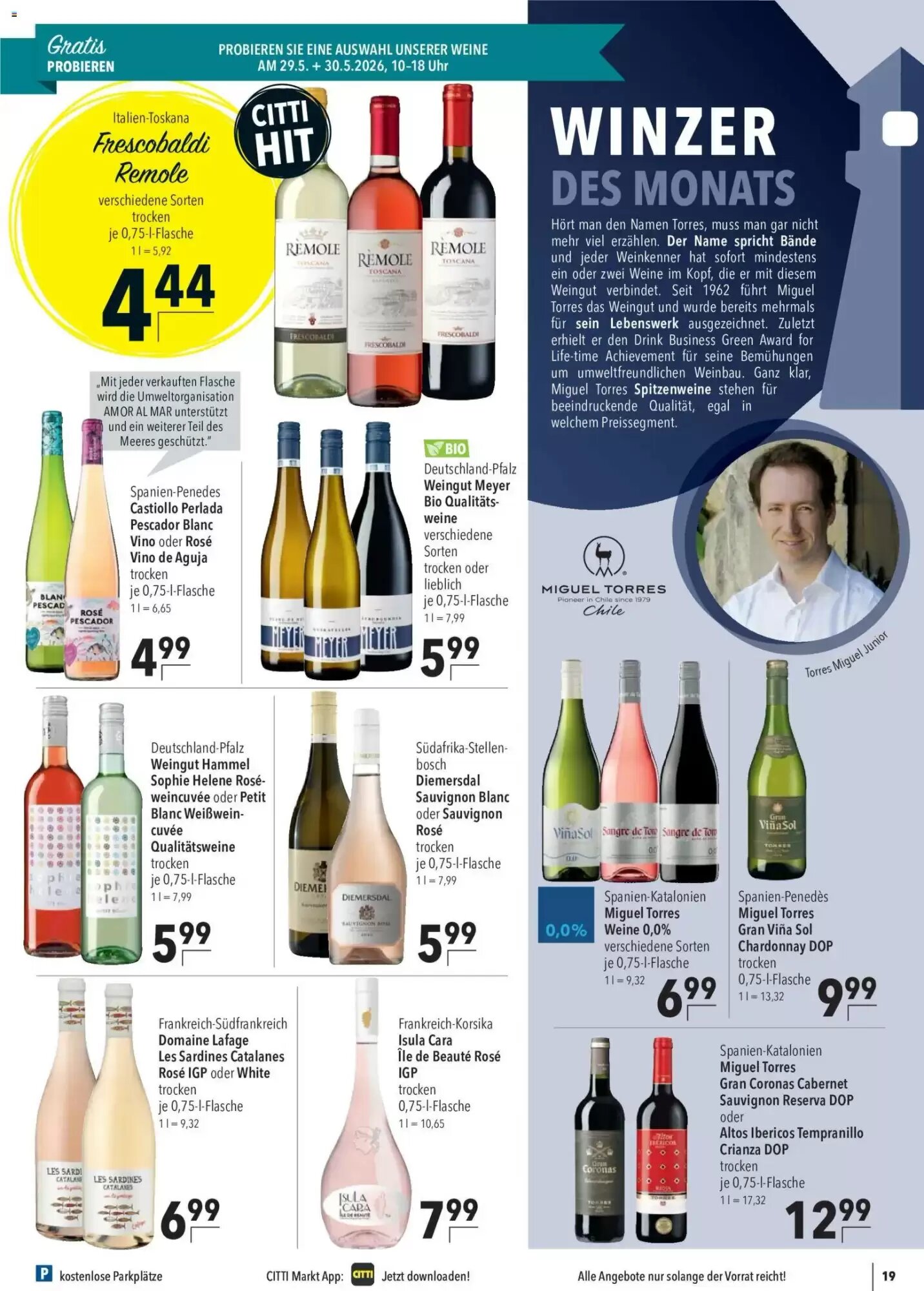 CITTI Markt Prospekt (ab 27.05.2026) zum Blättern - Seite 19
