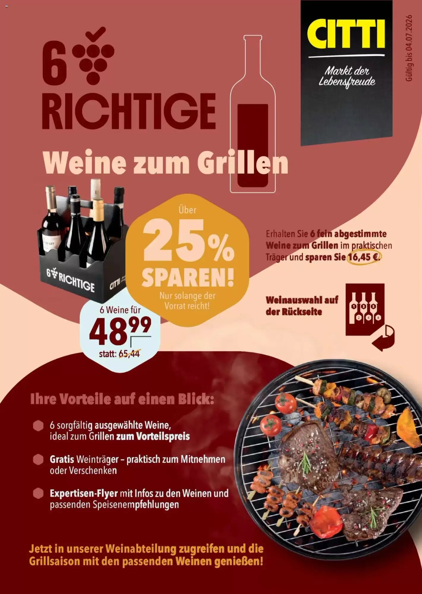 CITTI Markt Prospekt (ab 27.05.2026) zum Blättern - Seite 25