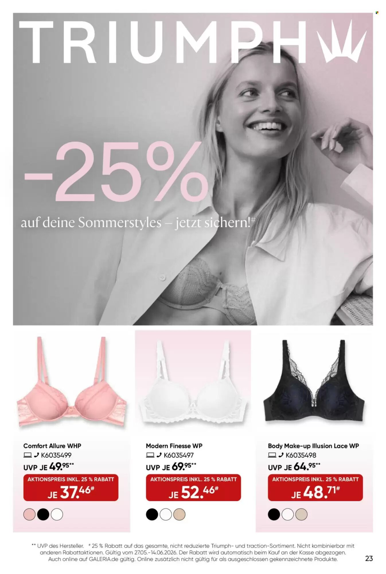 Galeria Prospekt (ab 27.05.2026) zum Blättern - Seite 23
