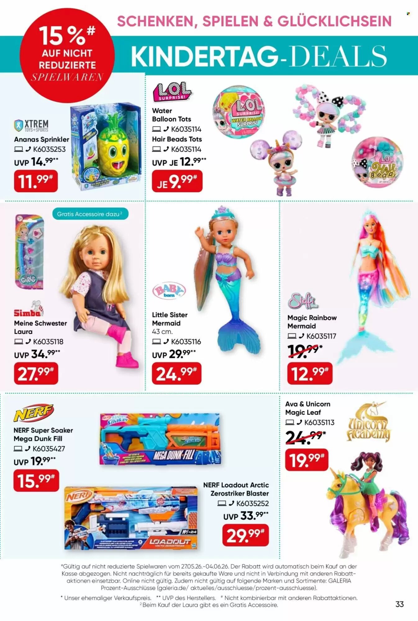 Galeria Prospekt (ab 27.05.2026) zum Blättern - Seite 33