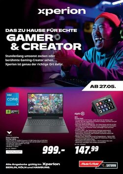 MediaMarkt Prospekt (ab 27.05.2026) zum Blättern