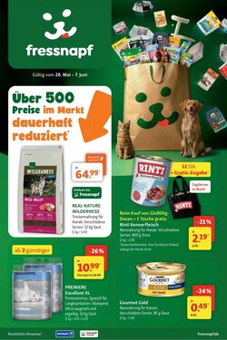 Fressnapf Prospekt (ab 27.05.2026) zum Blättern
