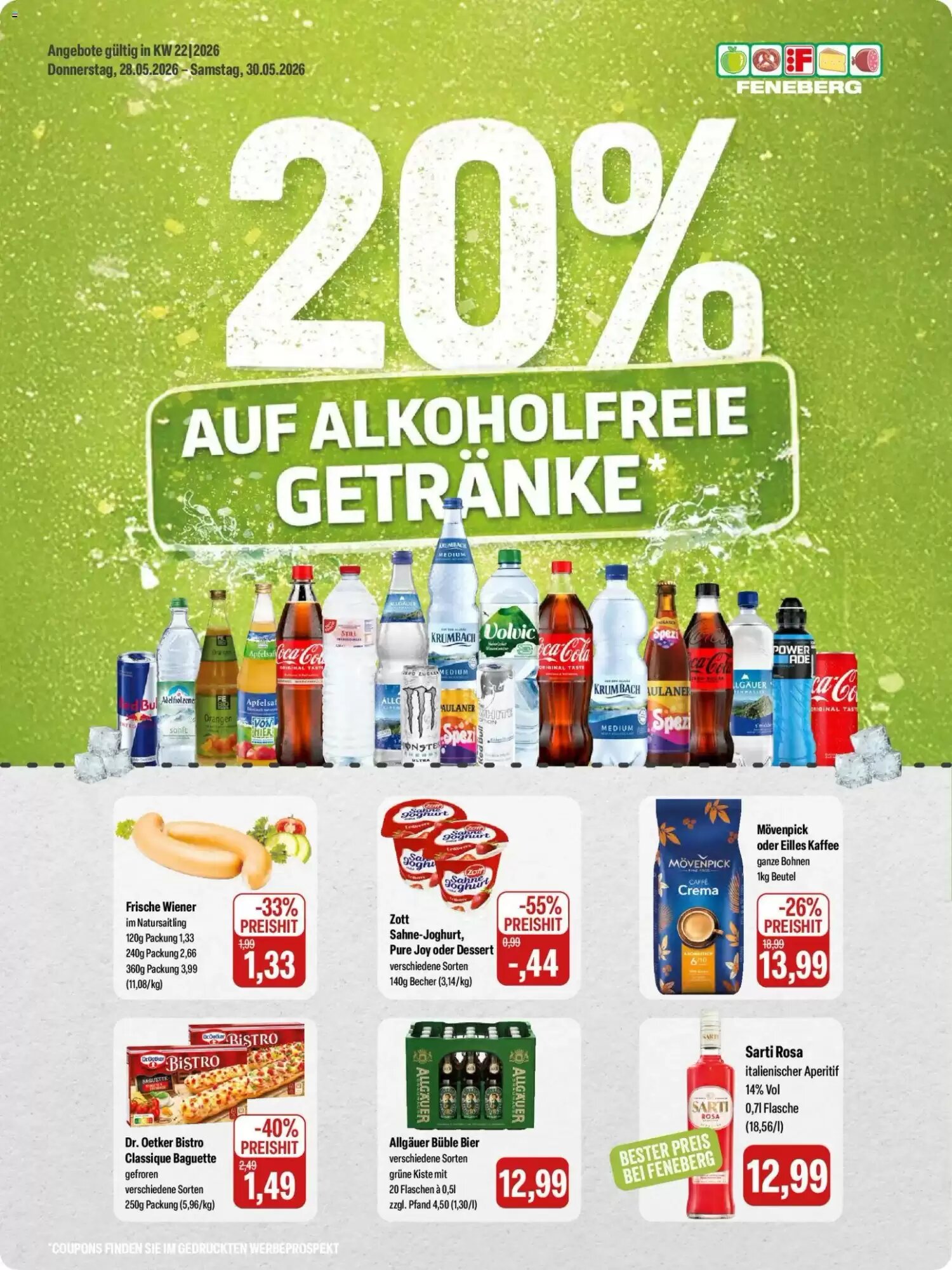 Feneberg Prospekt (ab 28.05.2026) zum Blättern - Seite 1