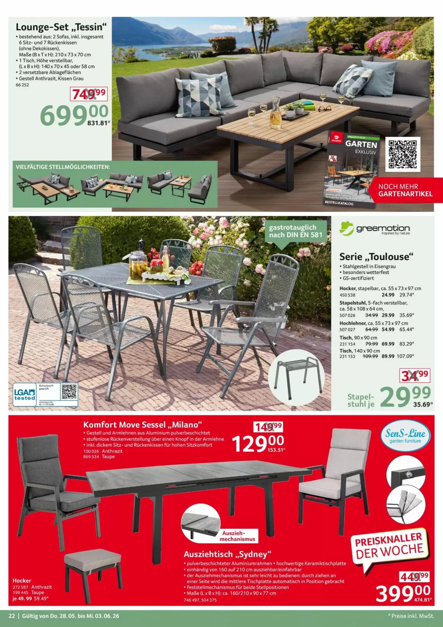 Selgros Prospekt (ab 28.05.2026) zum Blättern - Seite 22