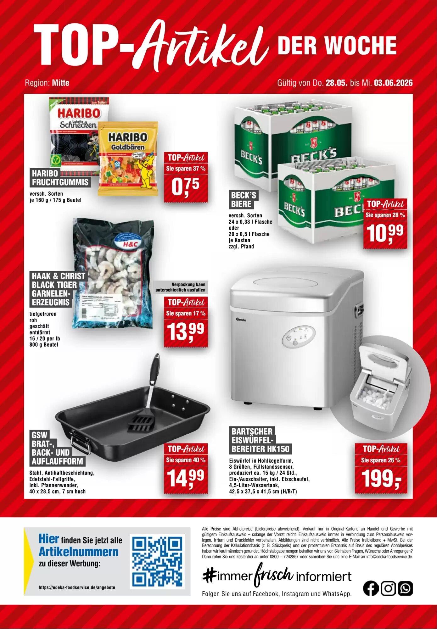 EDEKA Foodservice Prospekt (ab 28.05.2026) zum Blättern - Seite 14