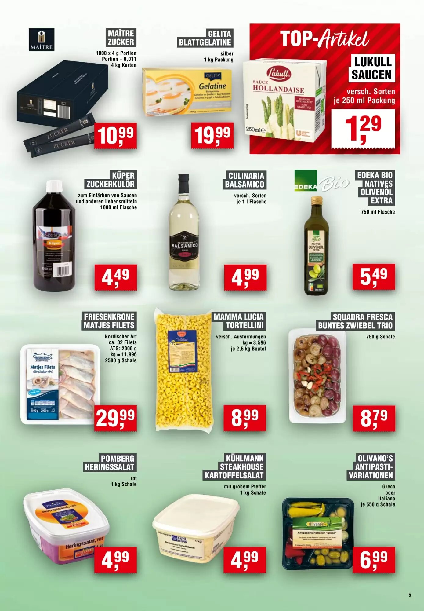 EDEKA Foodservice Prospekt (ab 28.05.2026) zum Blättern - Seite 5