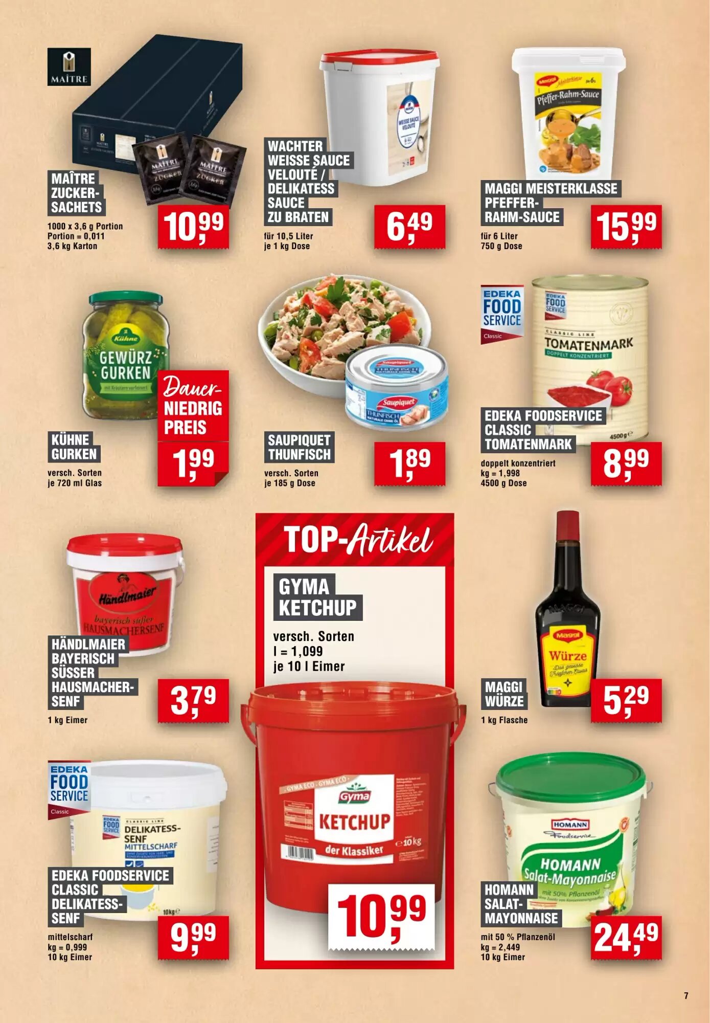 EDEKA Foodservice Prospekt (ab 28.05.2026) zum Blättern - Seite 7