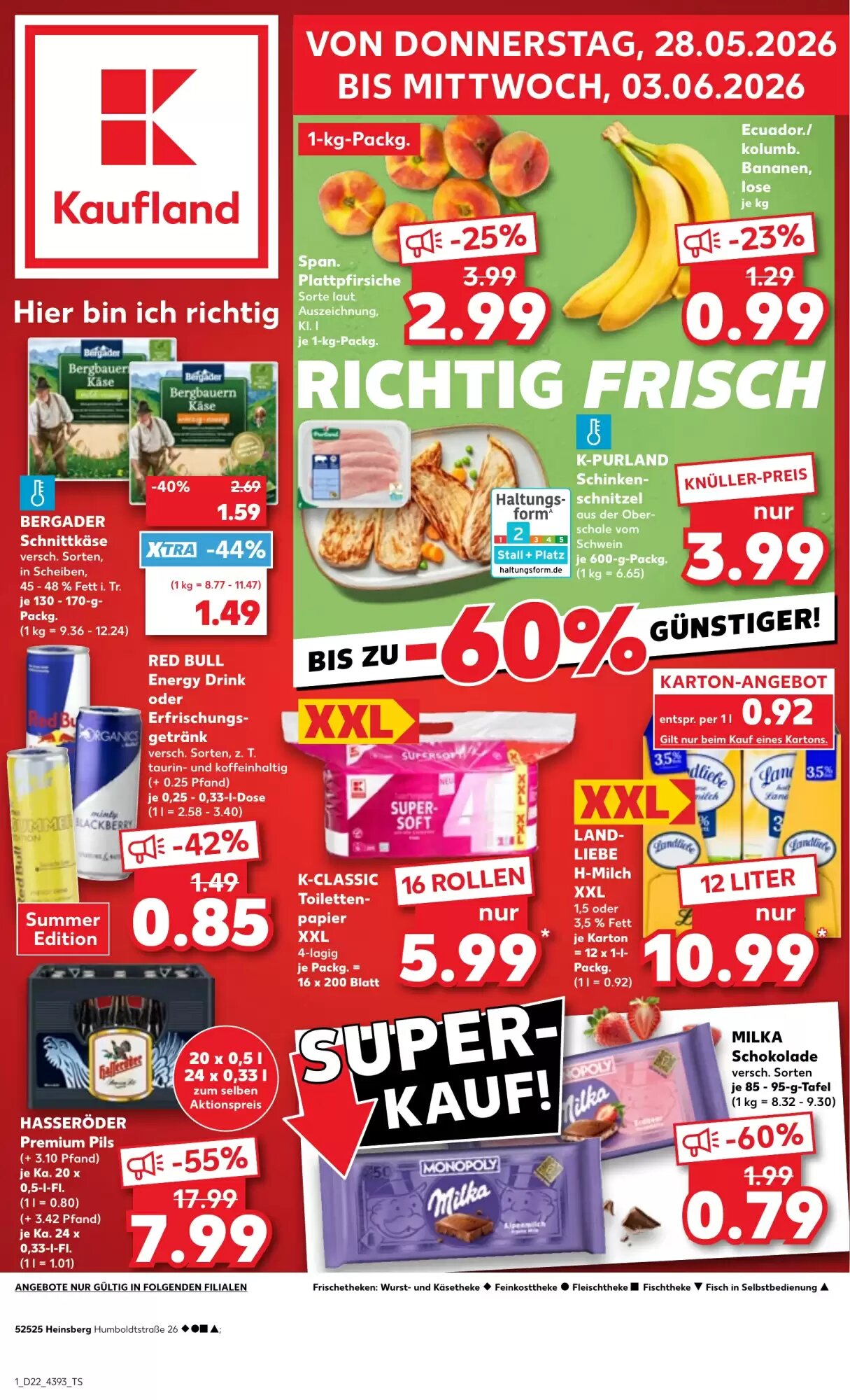 Kaufland Prospekt (ab 28.05.2026) zum Blättern - Seite 1